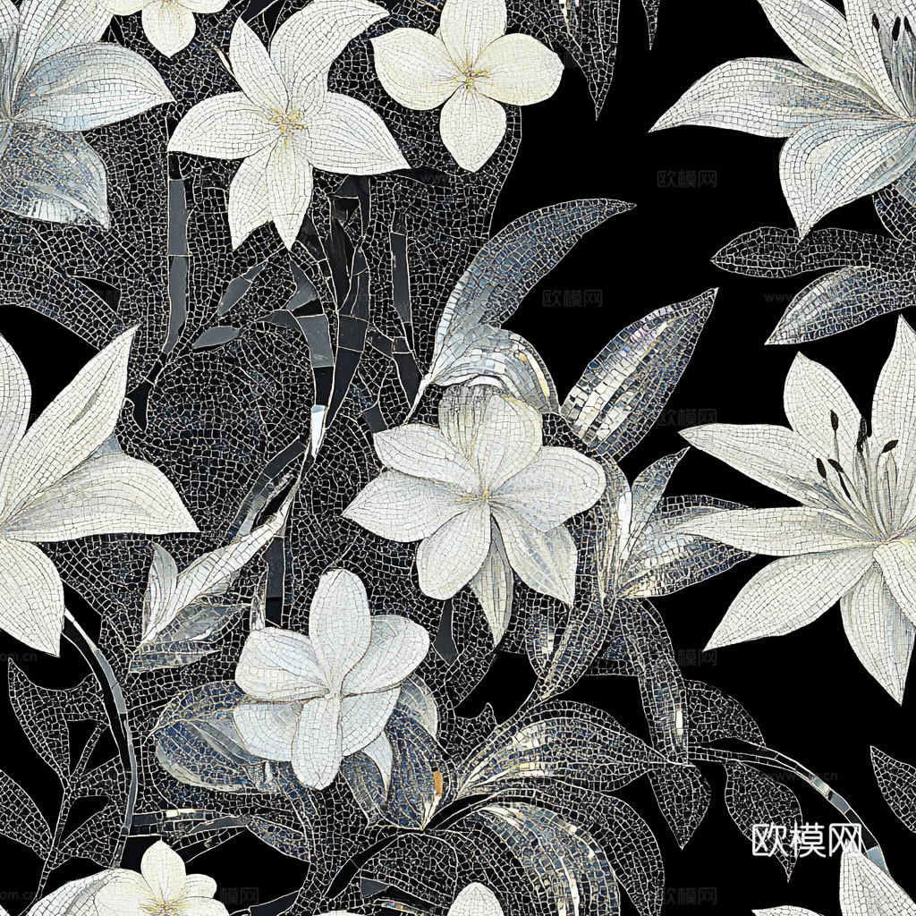 高清无缝马赛克拼花下载