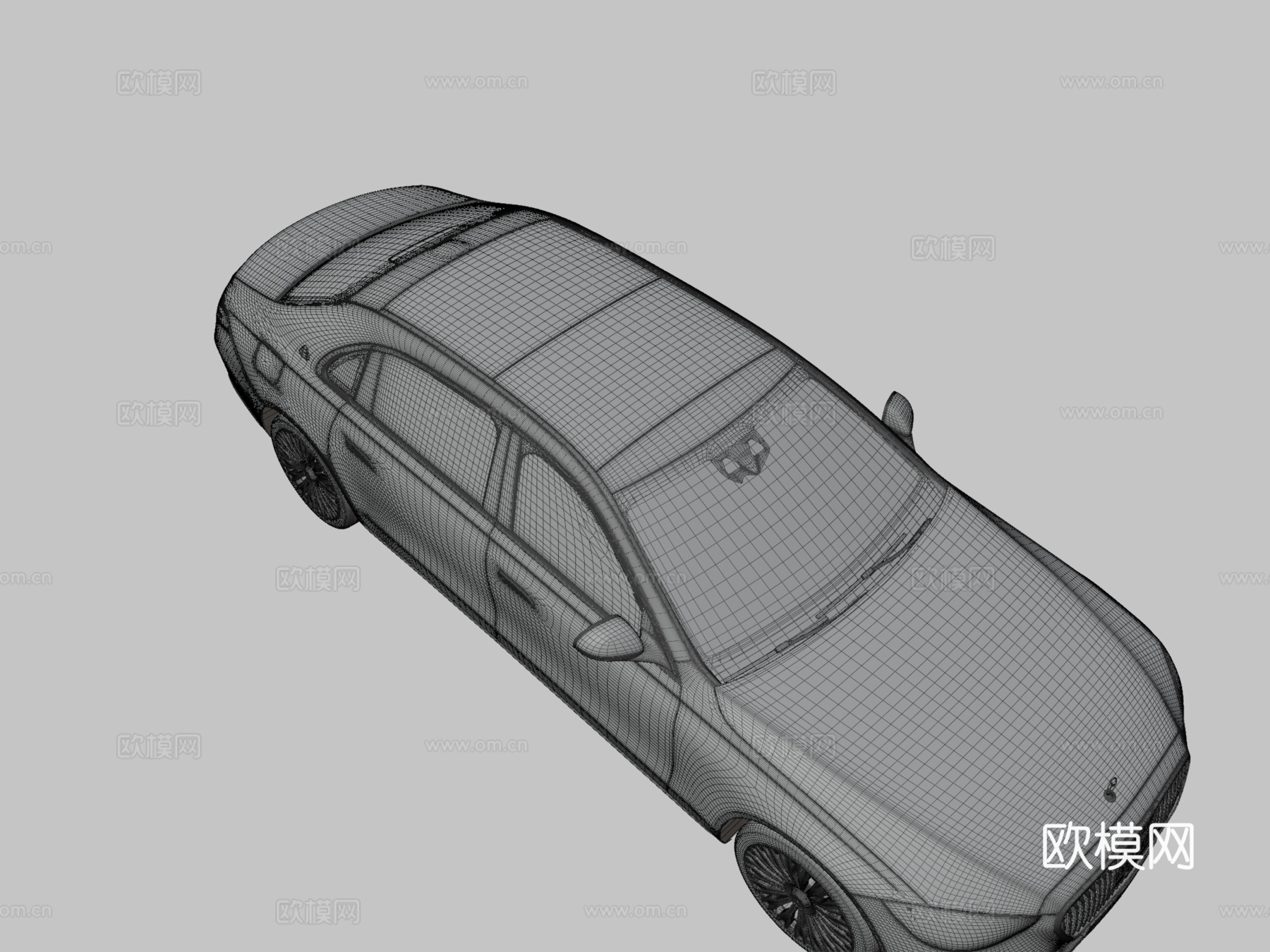 奔驰S级迈巴赫2021 汽车3d模型