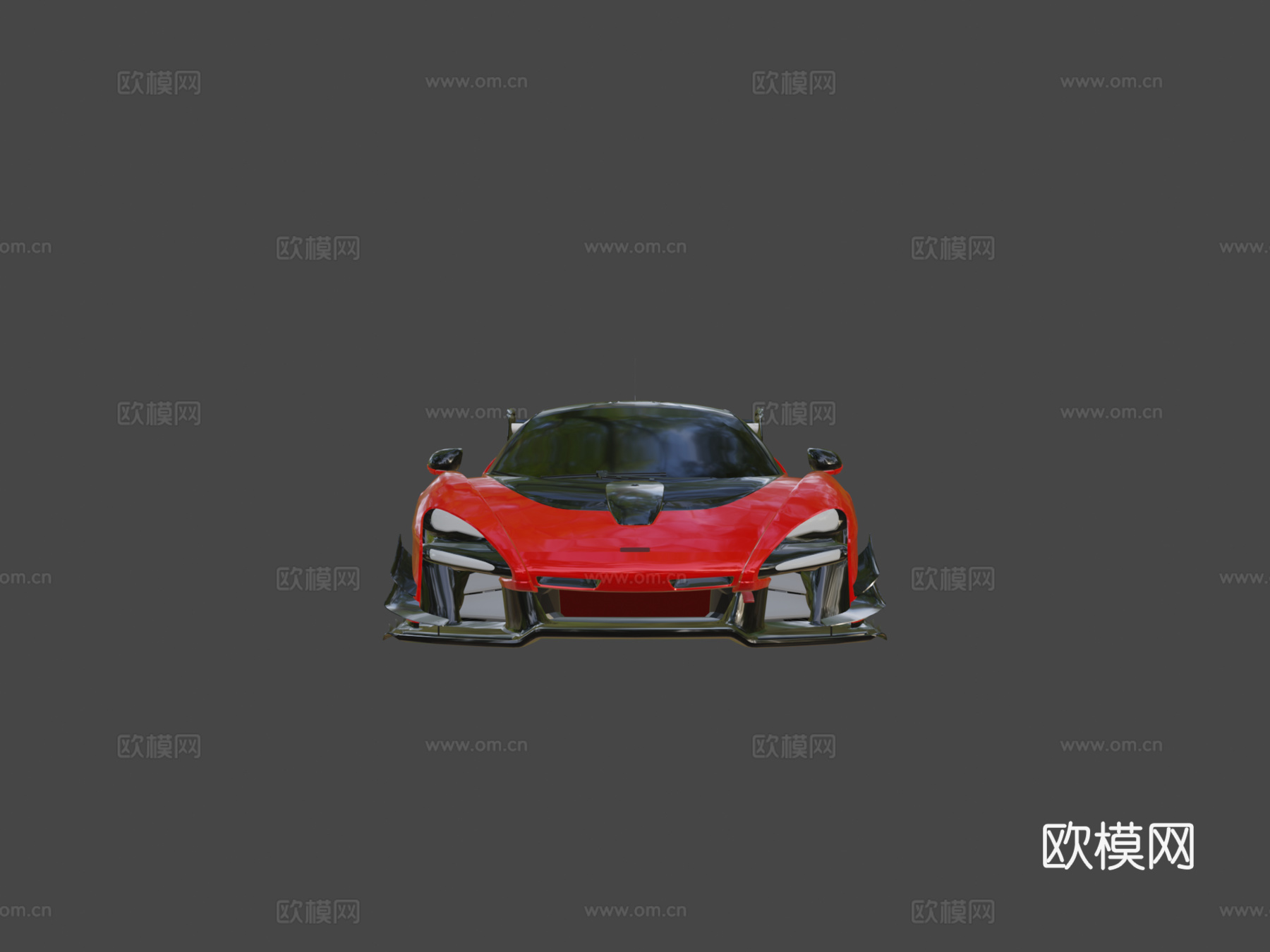 迈凯轮Senna GTR GP 汽车3d模型