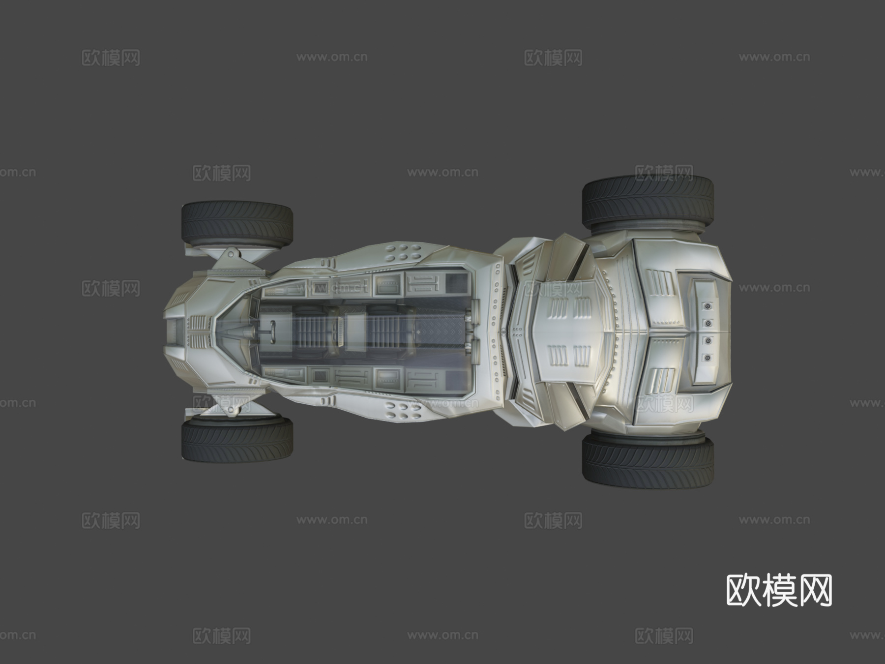 未来汽车 科幻汽车3d模型