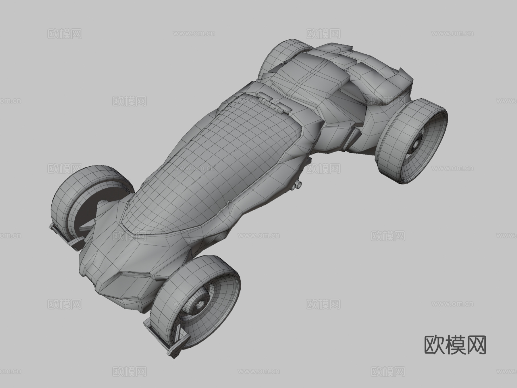 未来汽车 科幻汽车3d模型