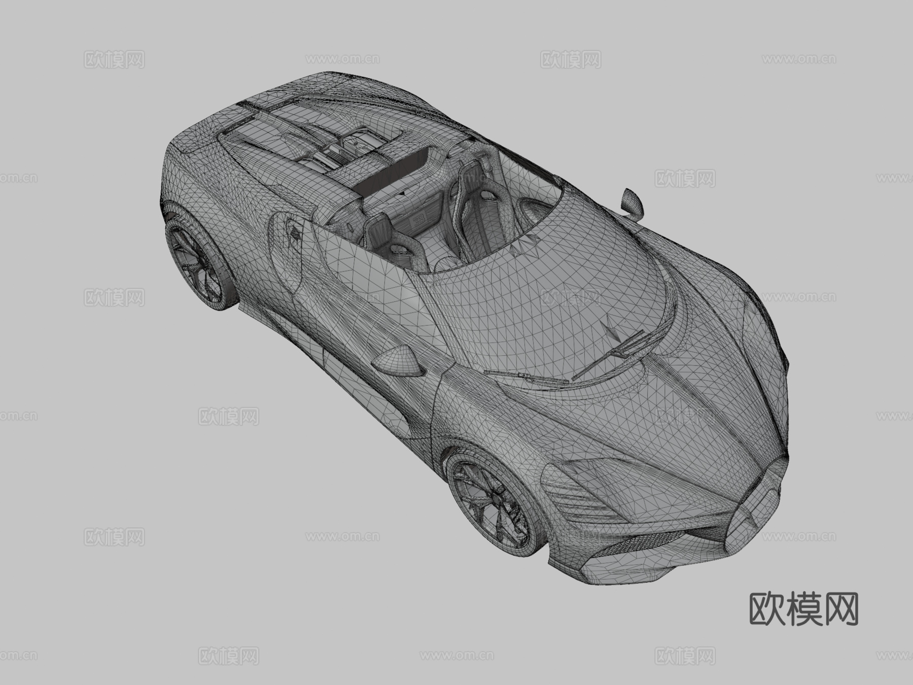 汽车 跑车 超跑3d模型