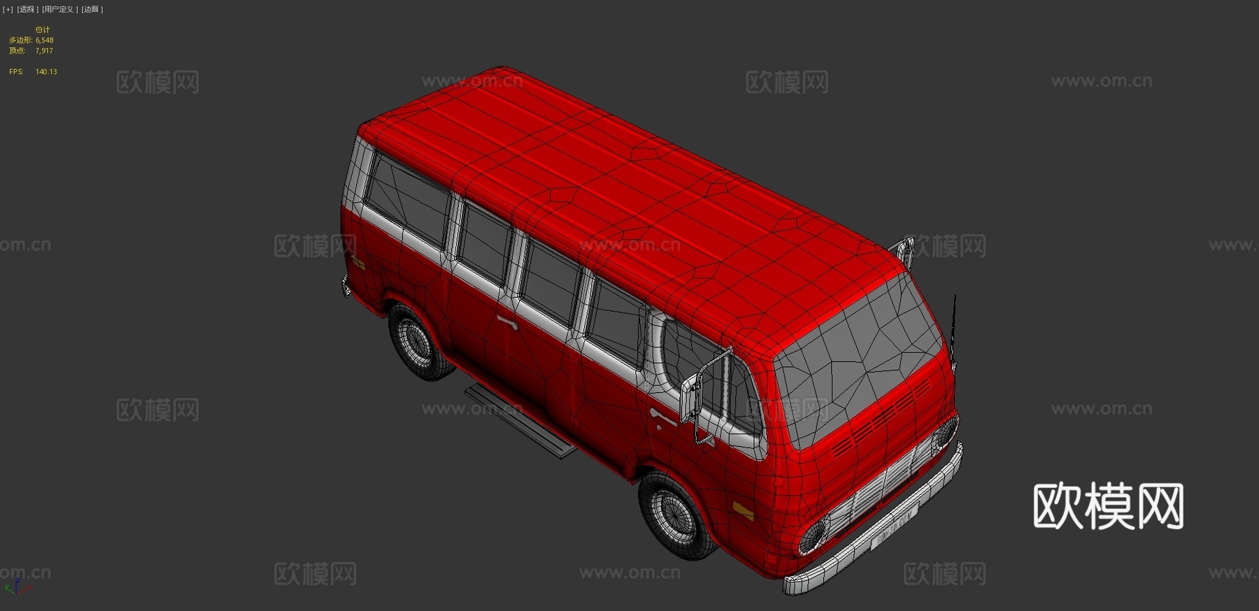 雪佛兰运动货车3d模型