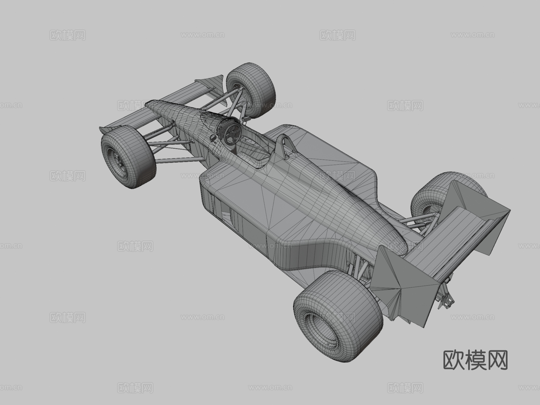 埃尔顿塞纳F1赛车 汽车3d模型