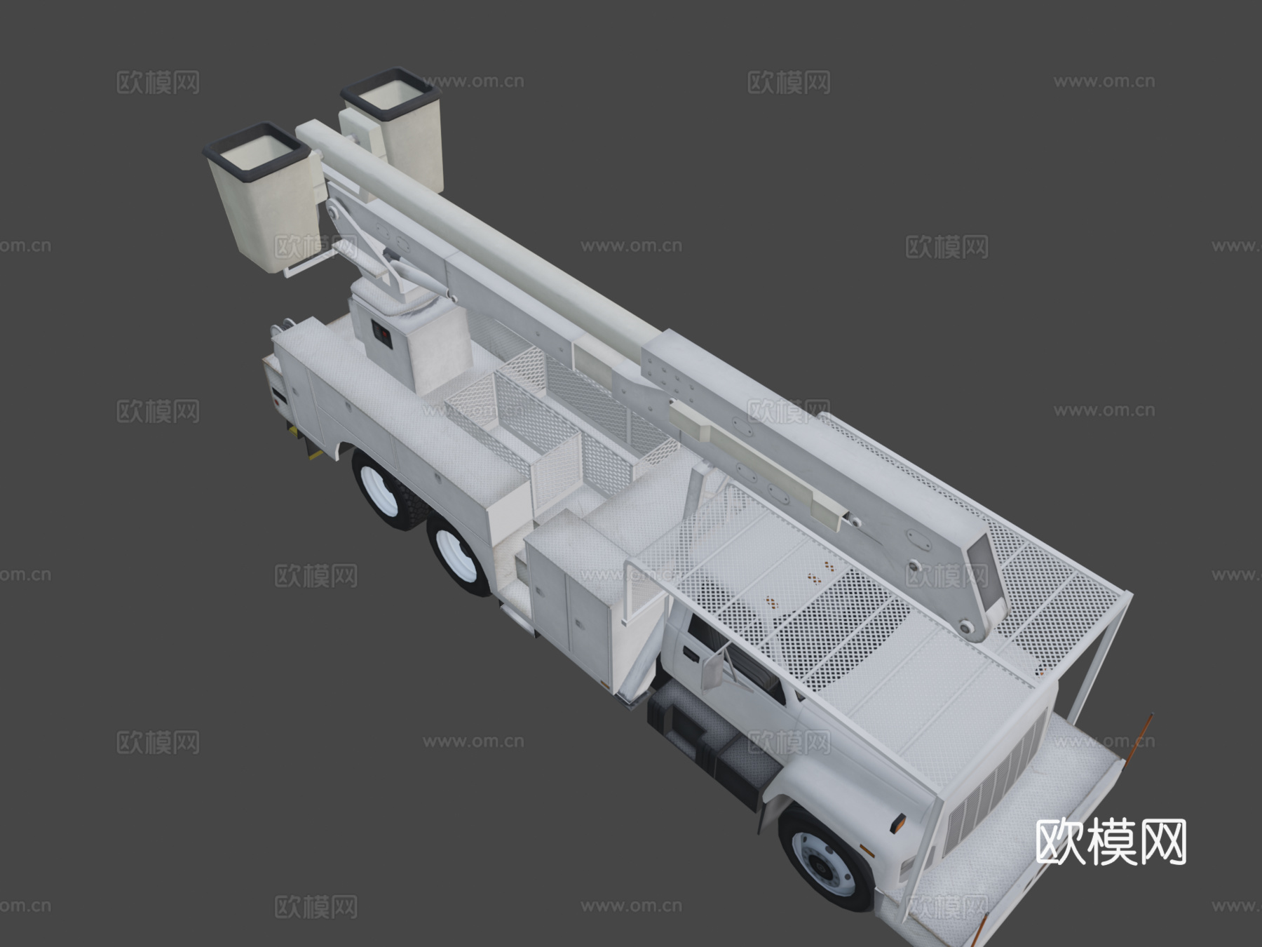 公用车 铲车 运输车3d模型