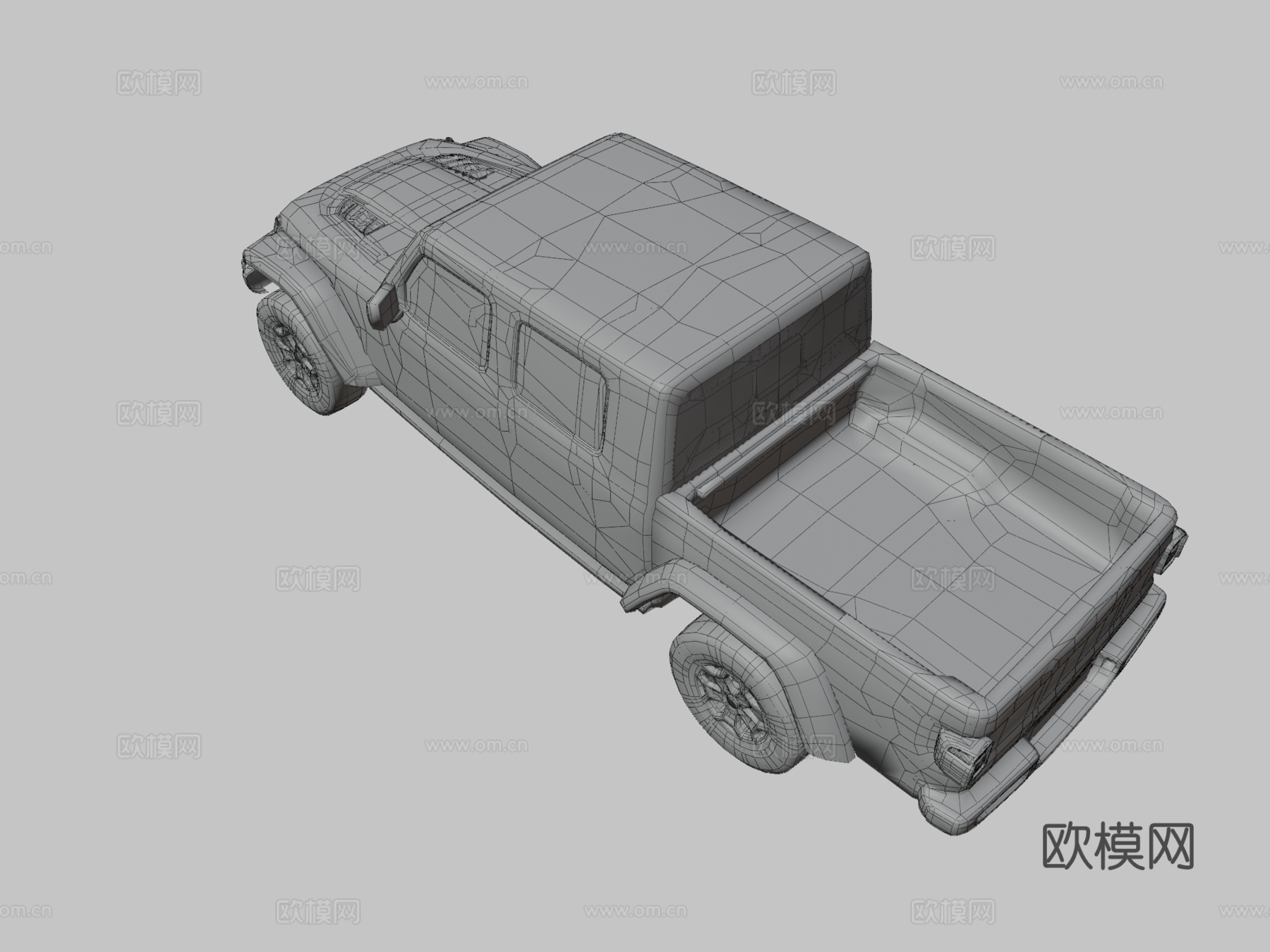 吉普角斗士鲁比肯2020汽车3d模型