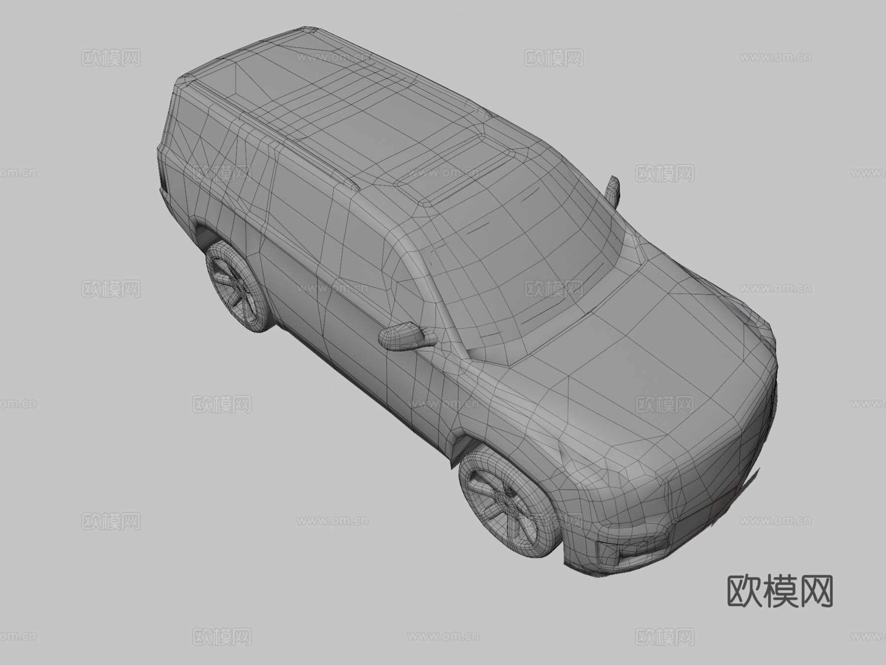 凯迪拉克 凯雷德汽车 轿车3d模型