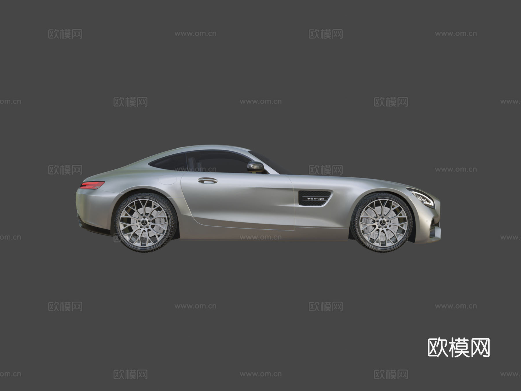 梅赛德斯AMG GT 2020 汽车3d模型