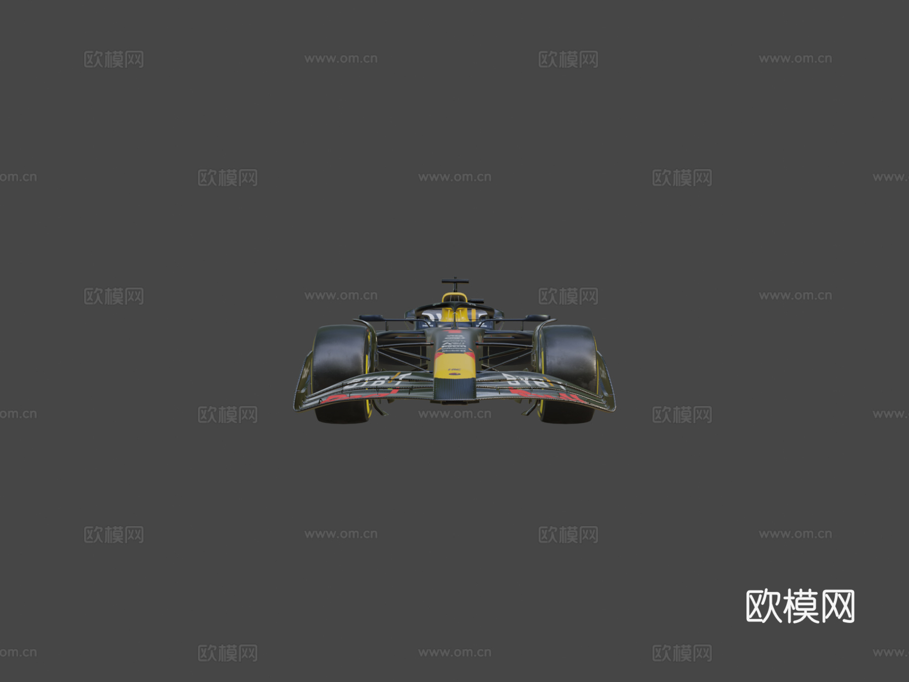 F1红牛RB-赛车3d模型