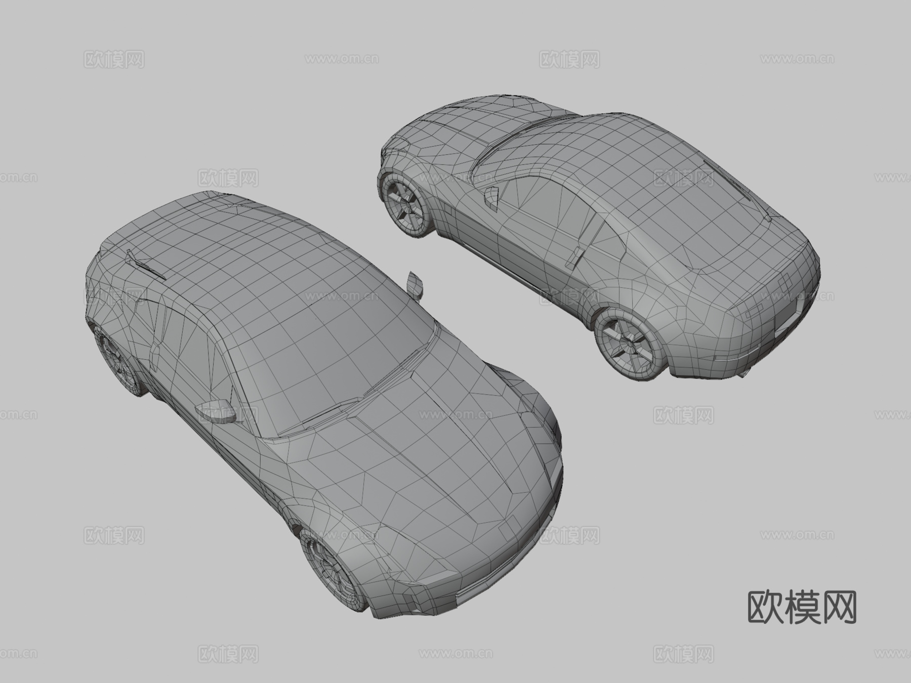 日产350z汽车3d模型