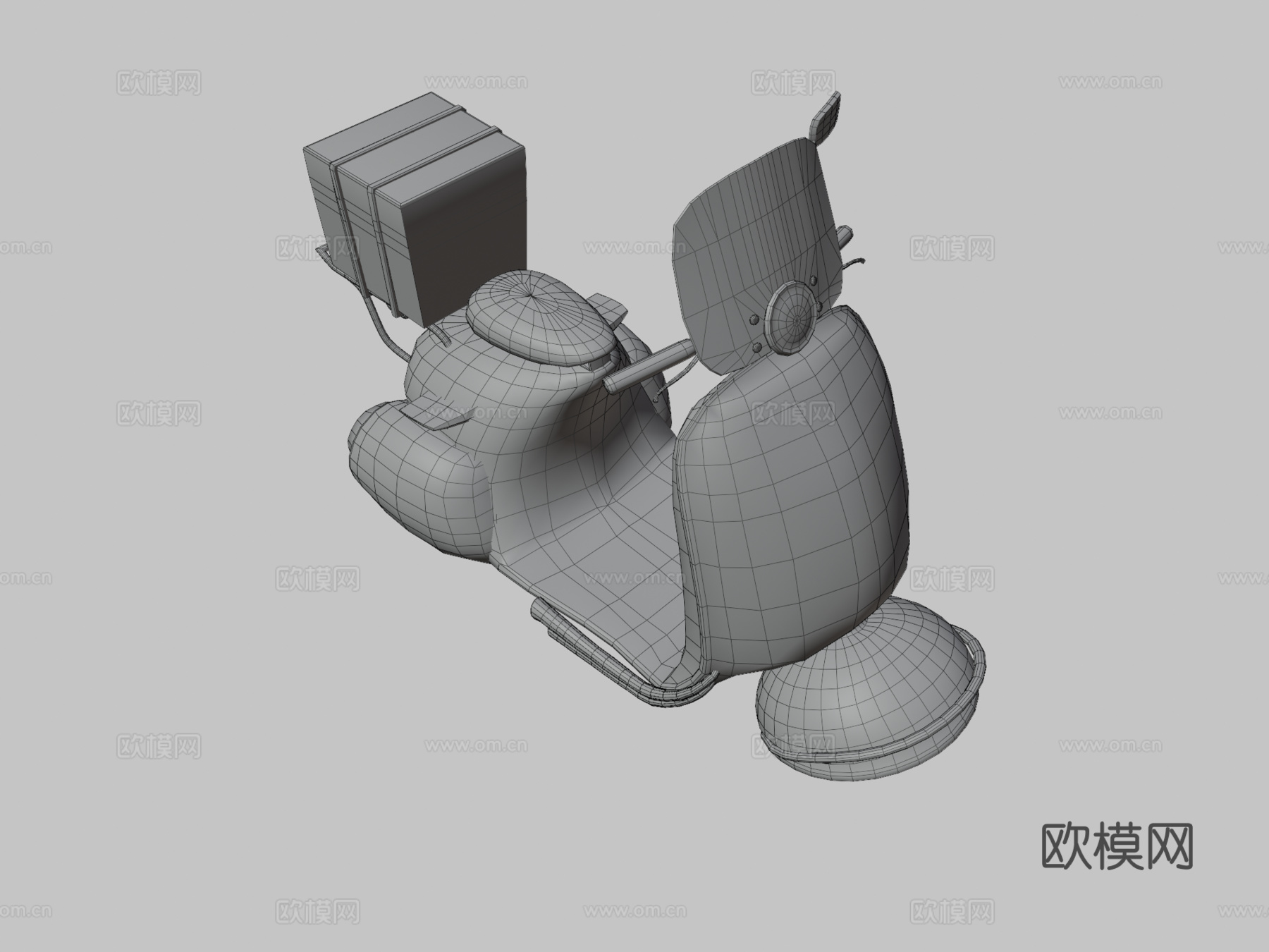 摩托车 滑板车3d模型