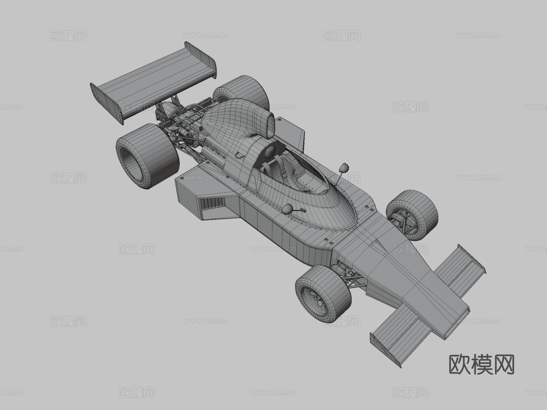 通用F1 1970赛车3d模型