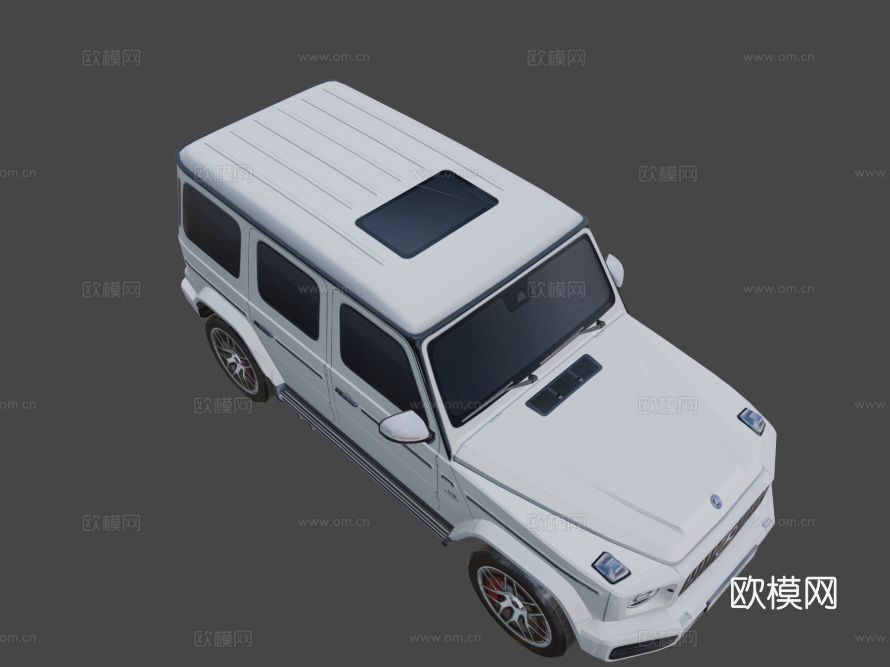 奔驰G63 AMG 2019 汽车 轿车3d模型