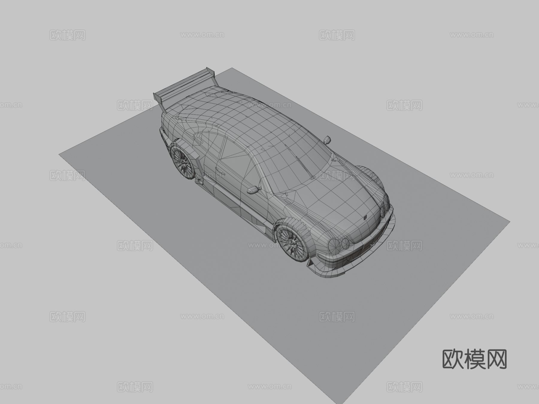 梅赛德斯CLK DTM赛车su模型