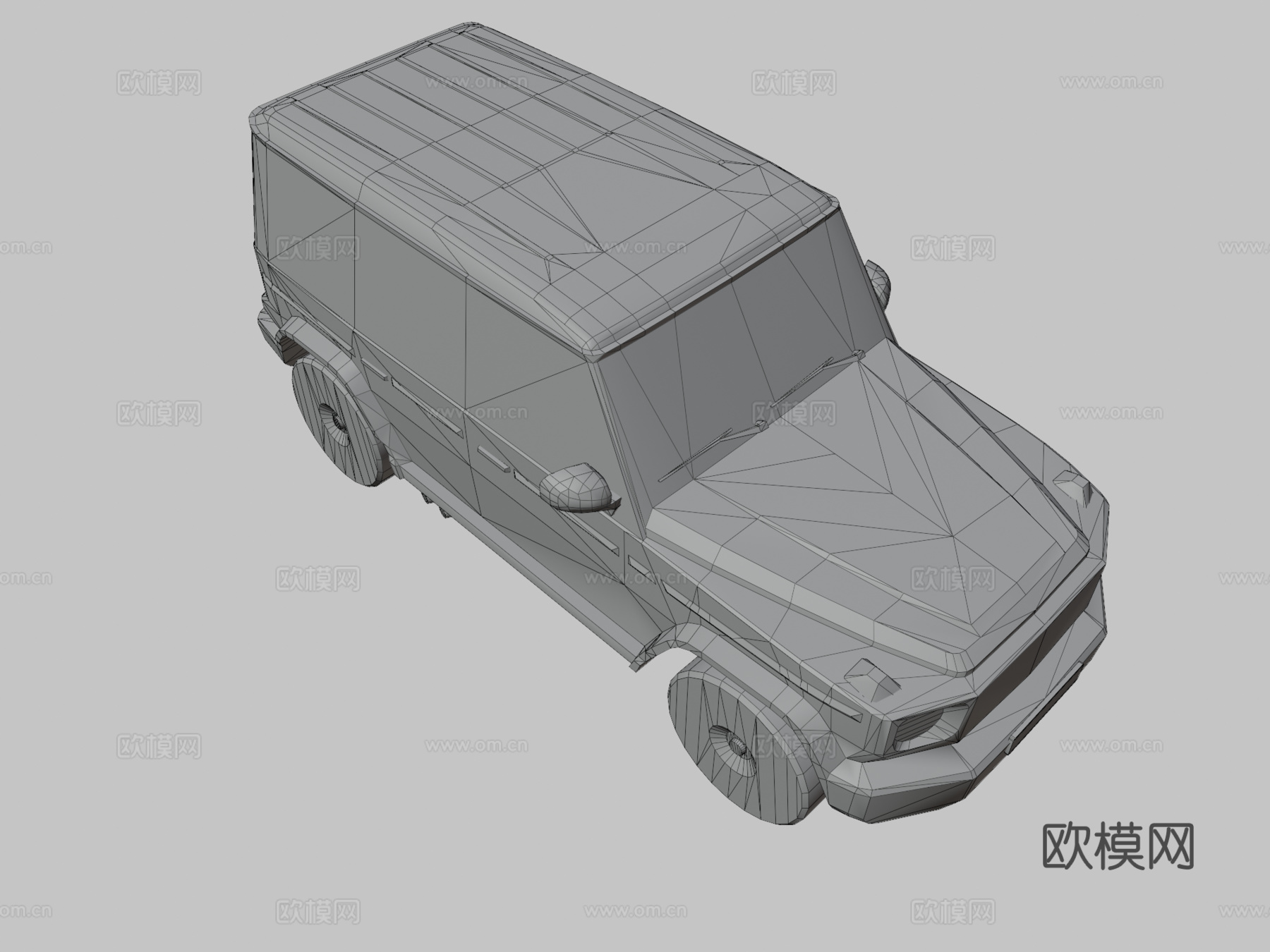 奔驰G63 AMG 2019 汽车 轿车3d模型