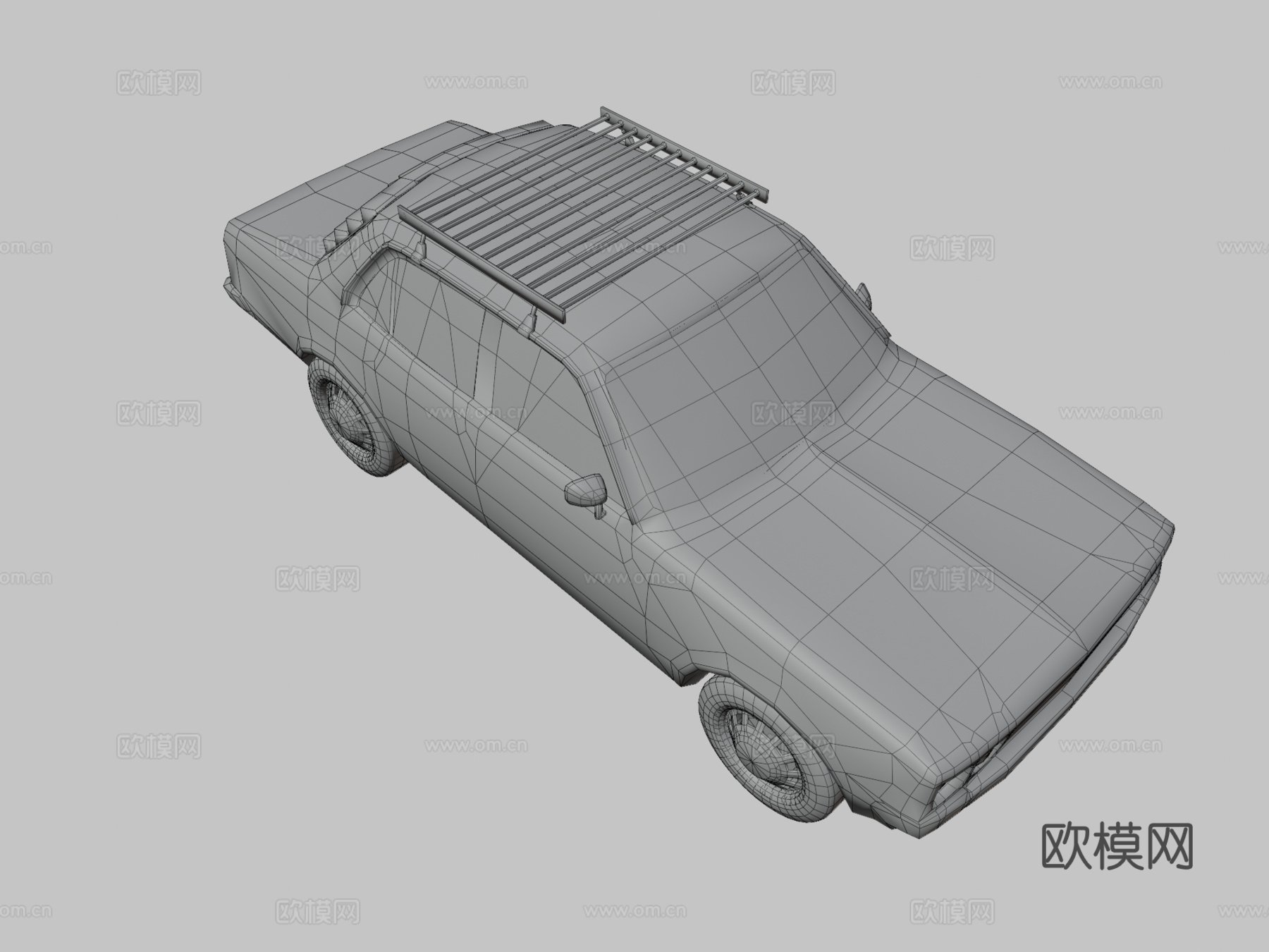 年丰田皇冠轿车3d模型