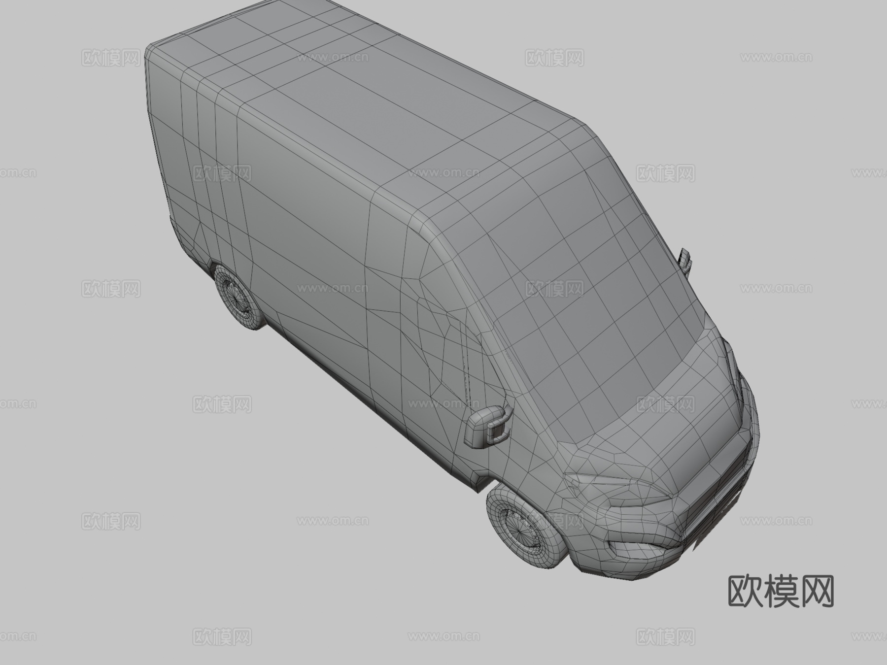 菲亚特Ducato货车3d模型