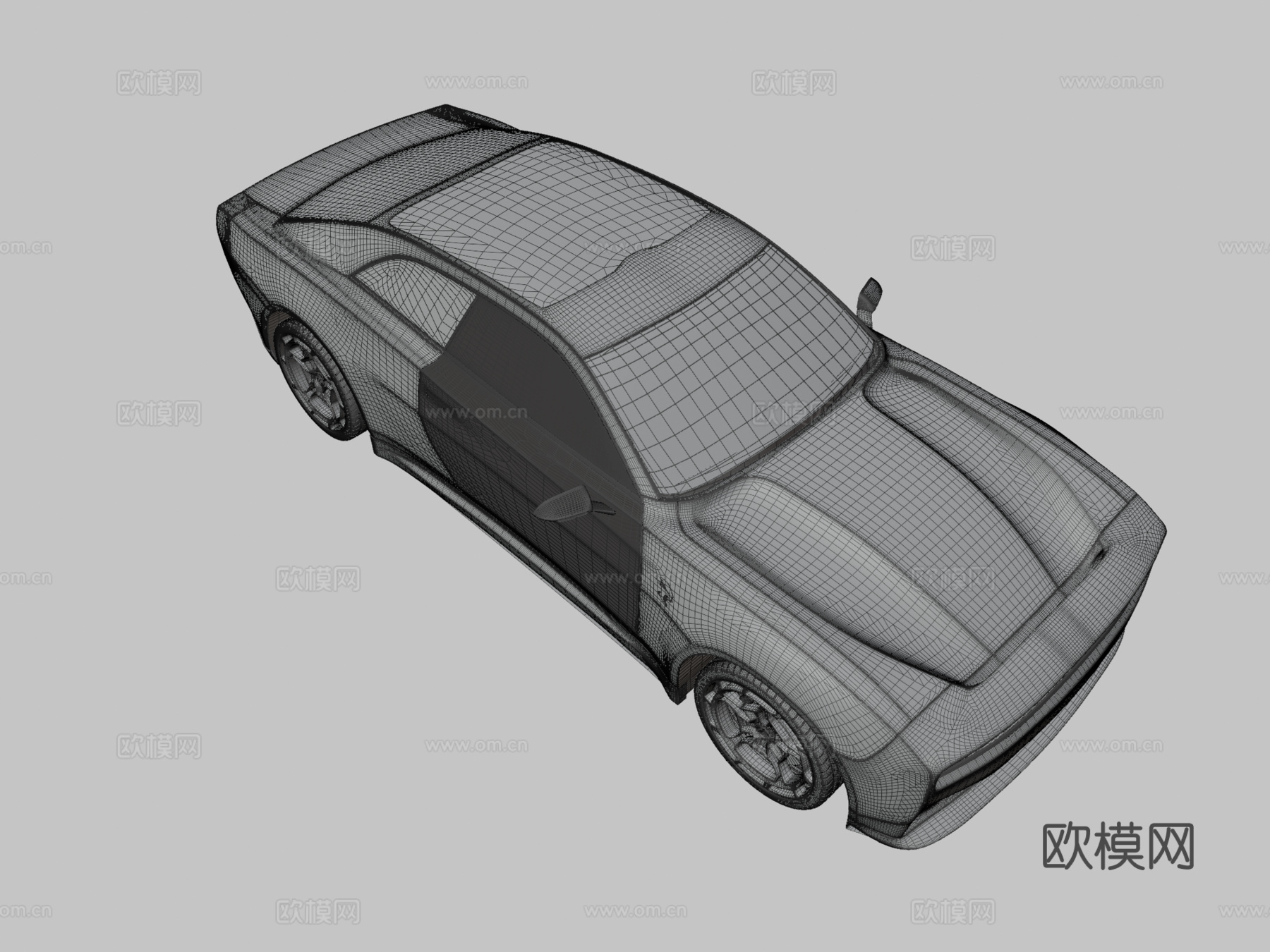 豪车 轿车 汽车3d模型