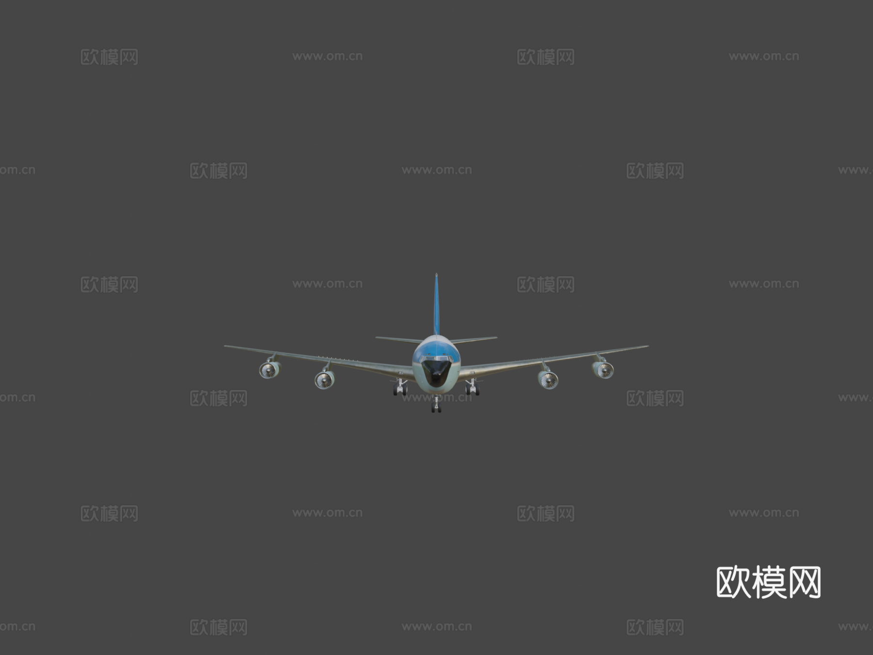 波音VC-137C空军一号3d模型