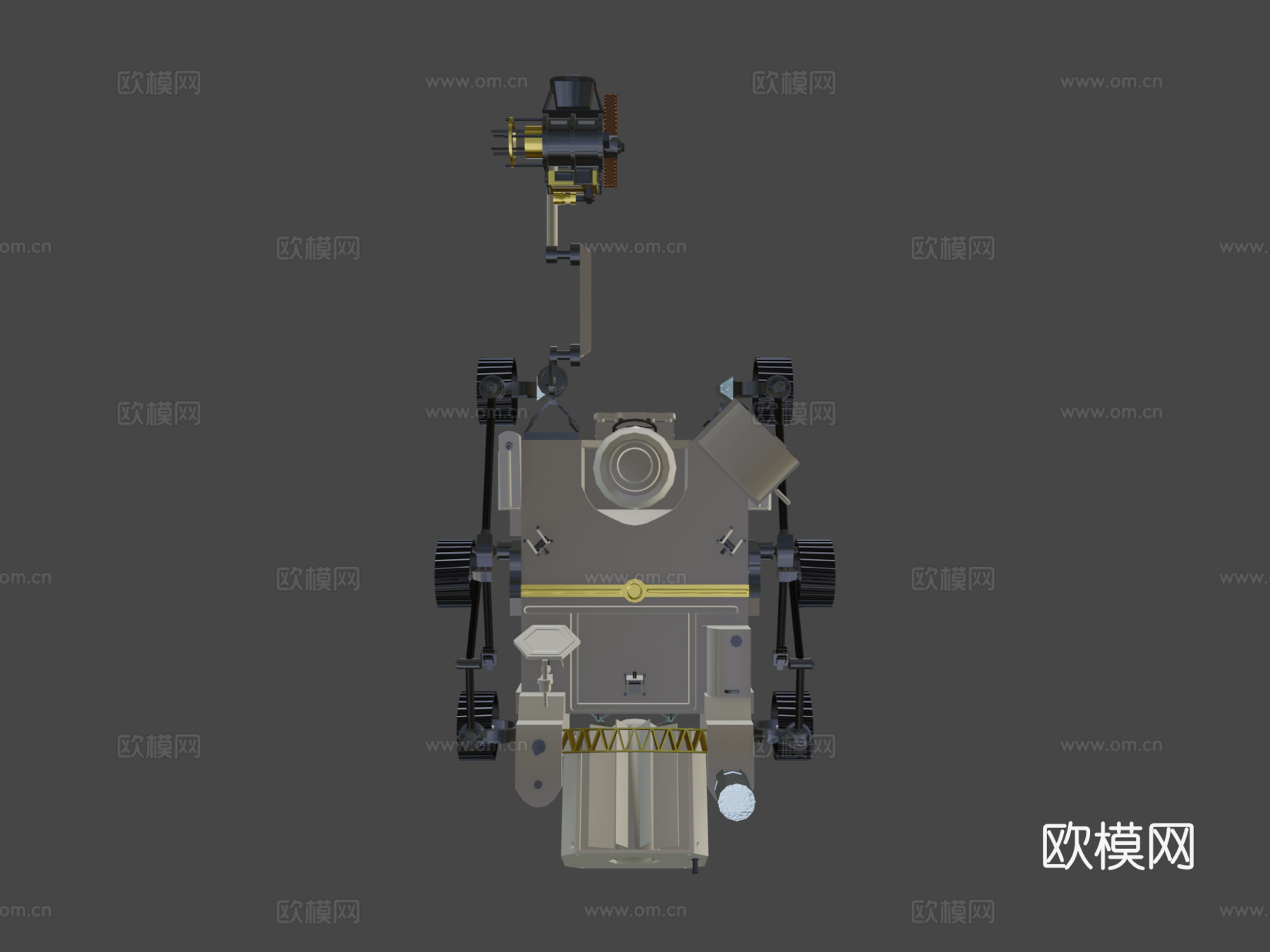 NASA漫游车 未来车 科幻车3d模型