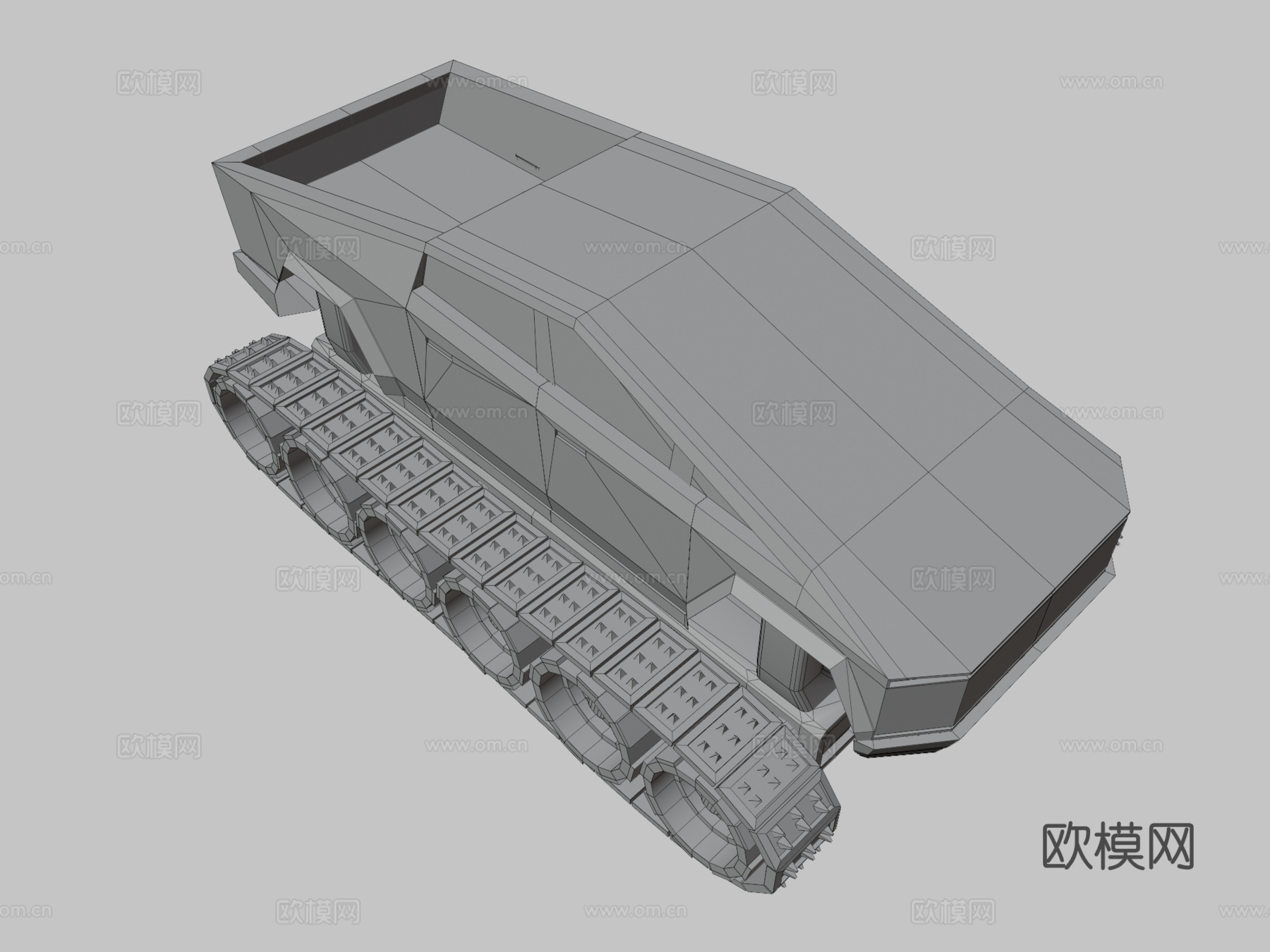 特斯拉Cybertrucksu模型