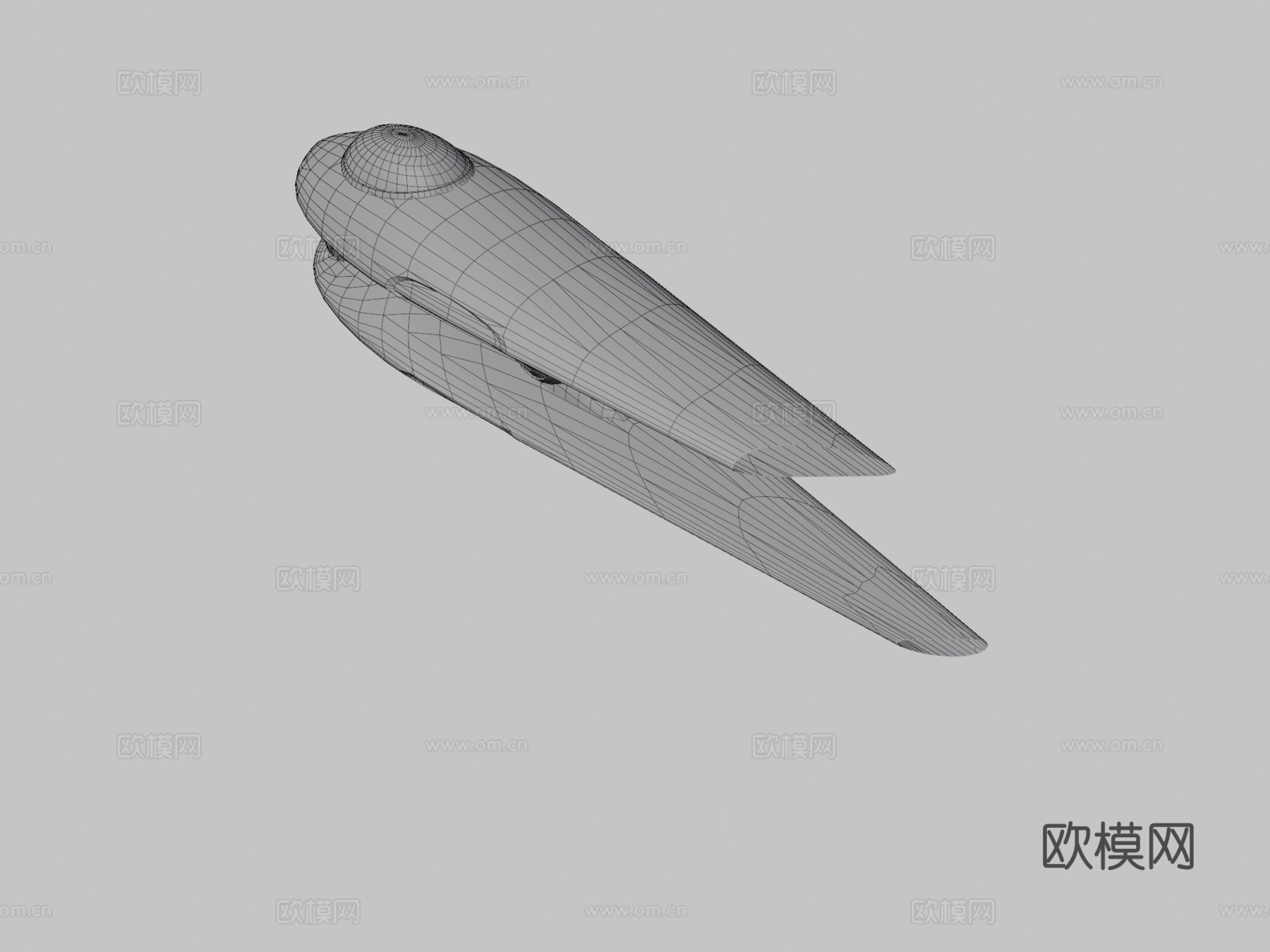 纳布级Geonosian 战斗机 宇宙飞船3d模型