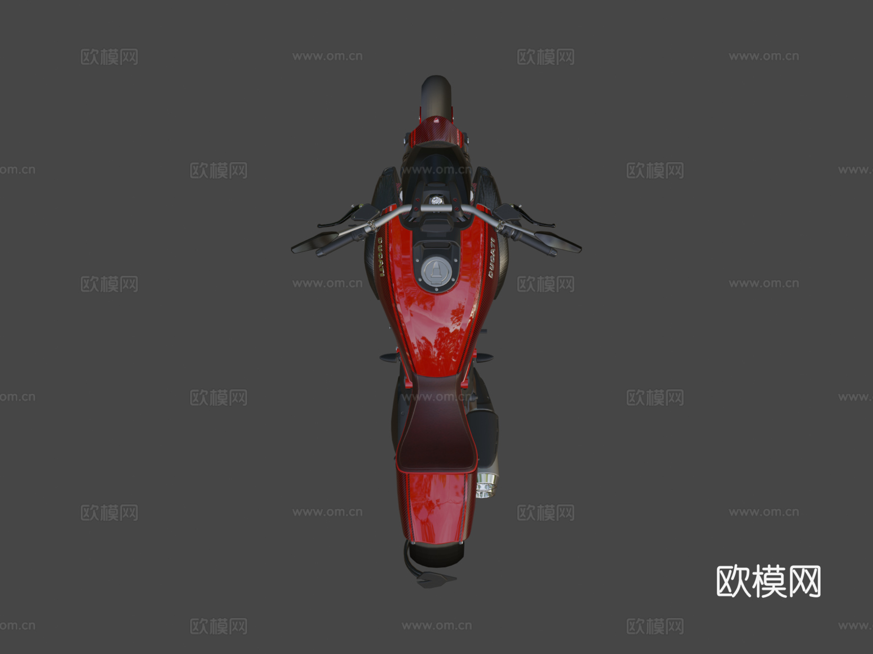 杜卡迪Diavel 摩托车 机车3d模型