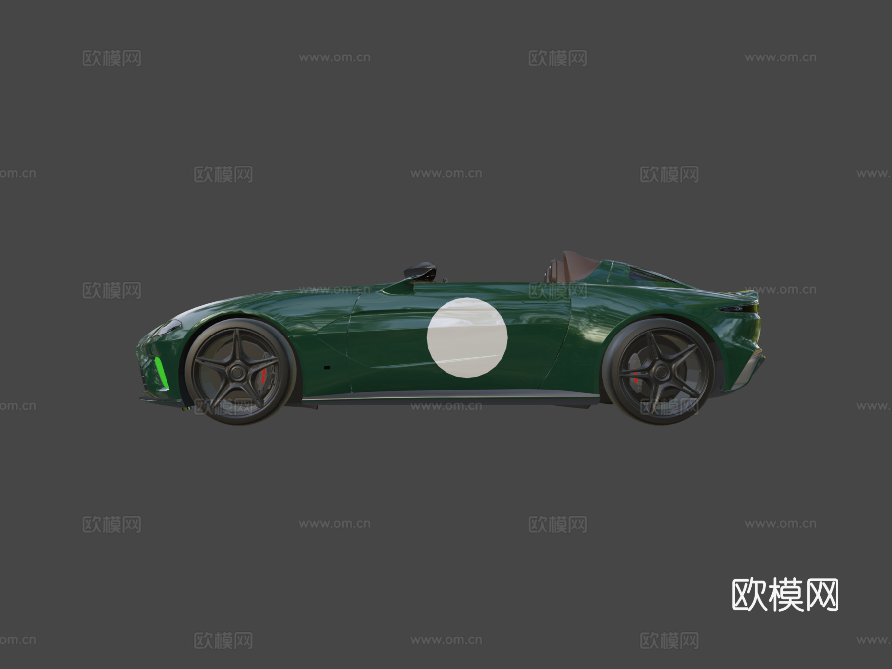 阿斯顿马丁Speedster 汽车 跑车3d模型