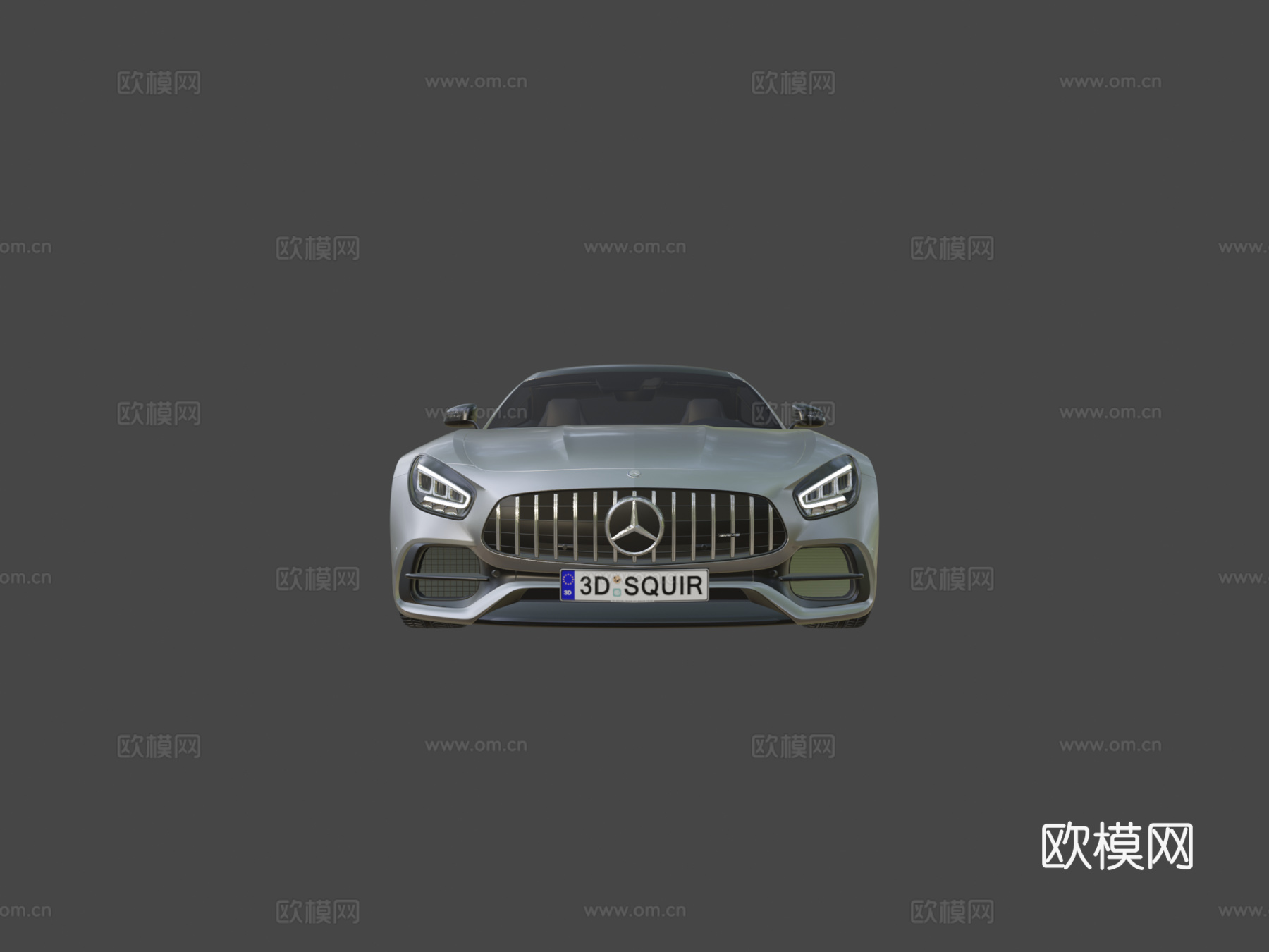 梅赛德斯AMG GT 2020 汽车3d模型