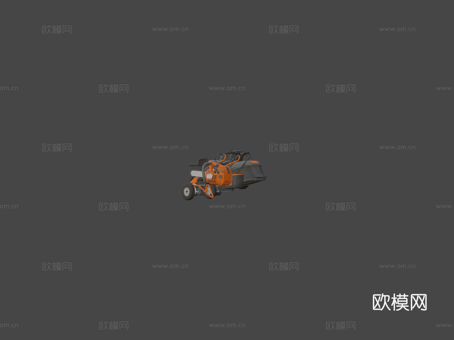 手推车 工程车 除草机3d模型下载（渲染图8）