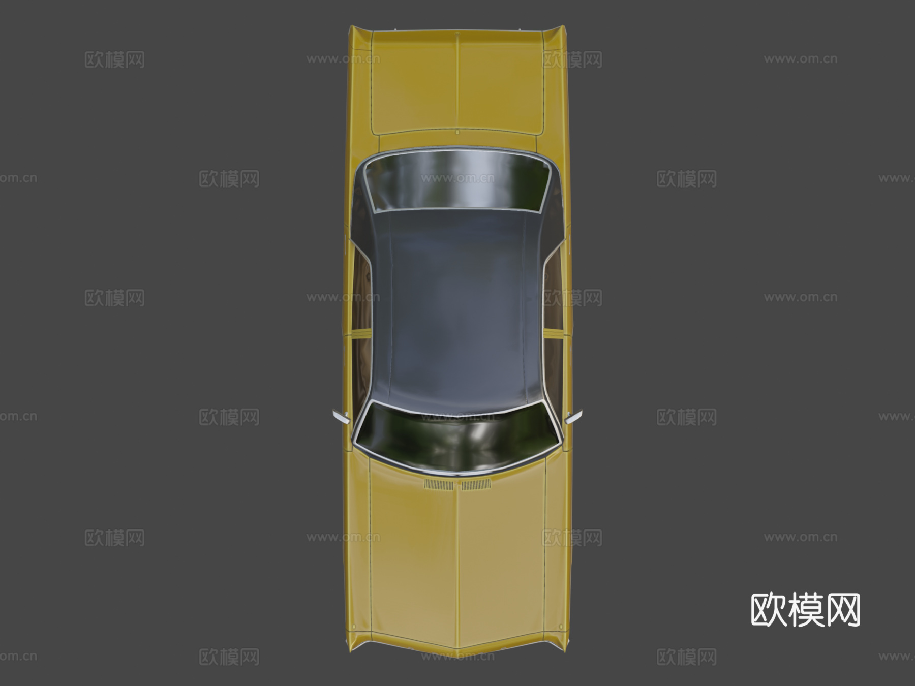 道奇波拉拉汽车3d模型