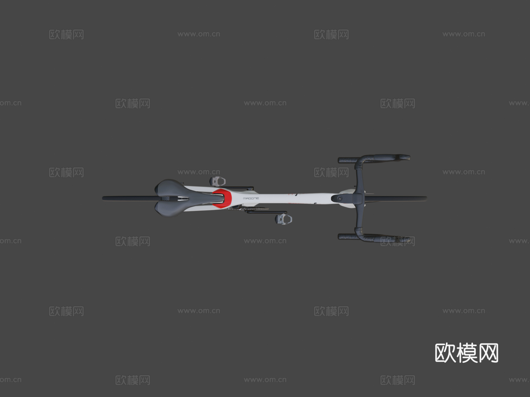 公路自行车 单车3d模型