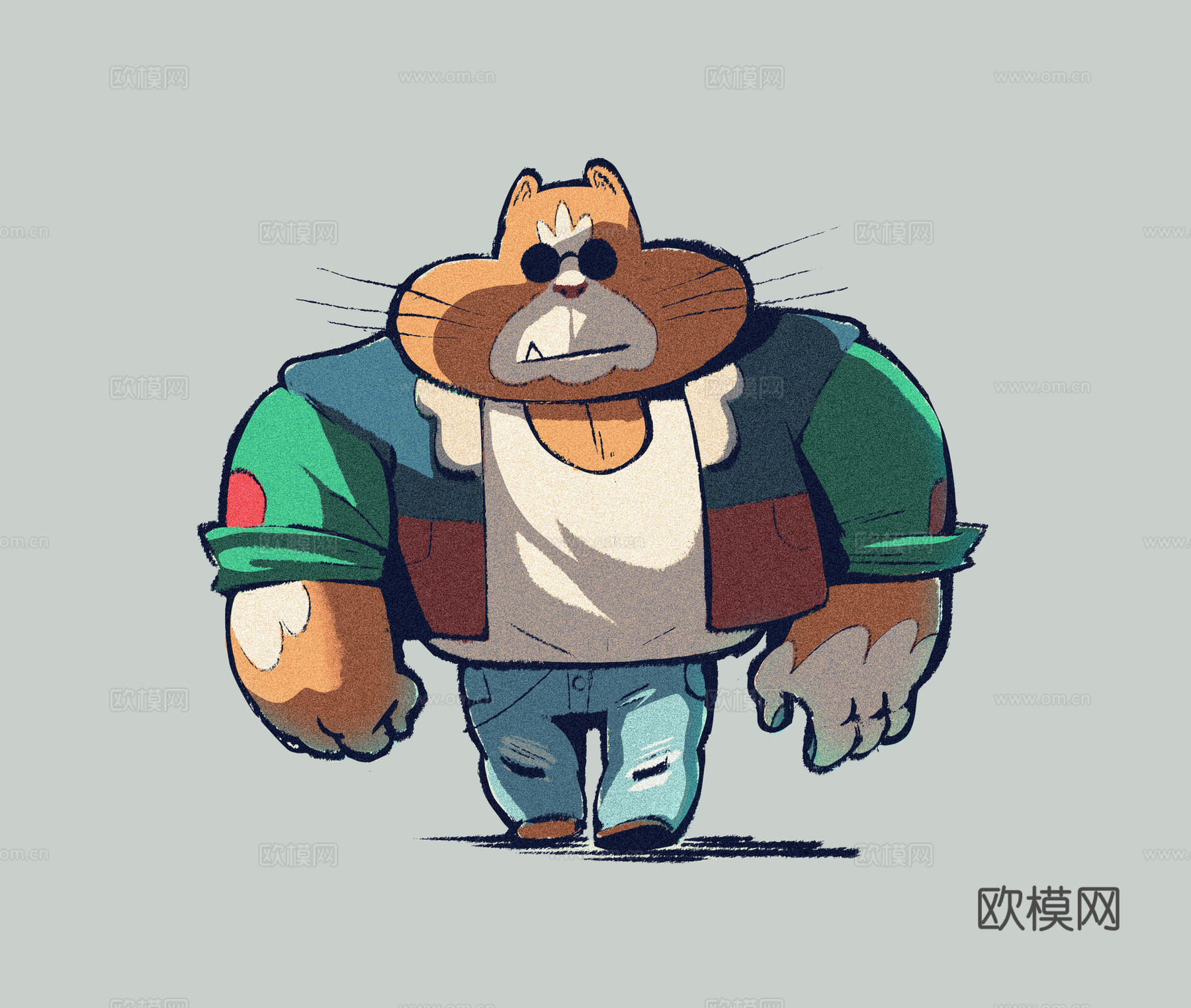 卡通动漫人物装饰画贴图下载