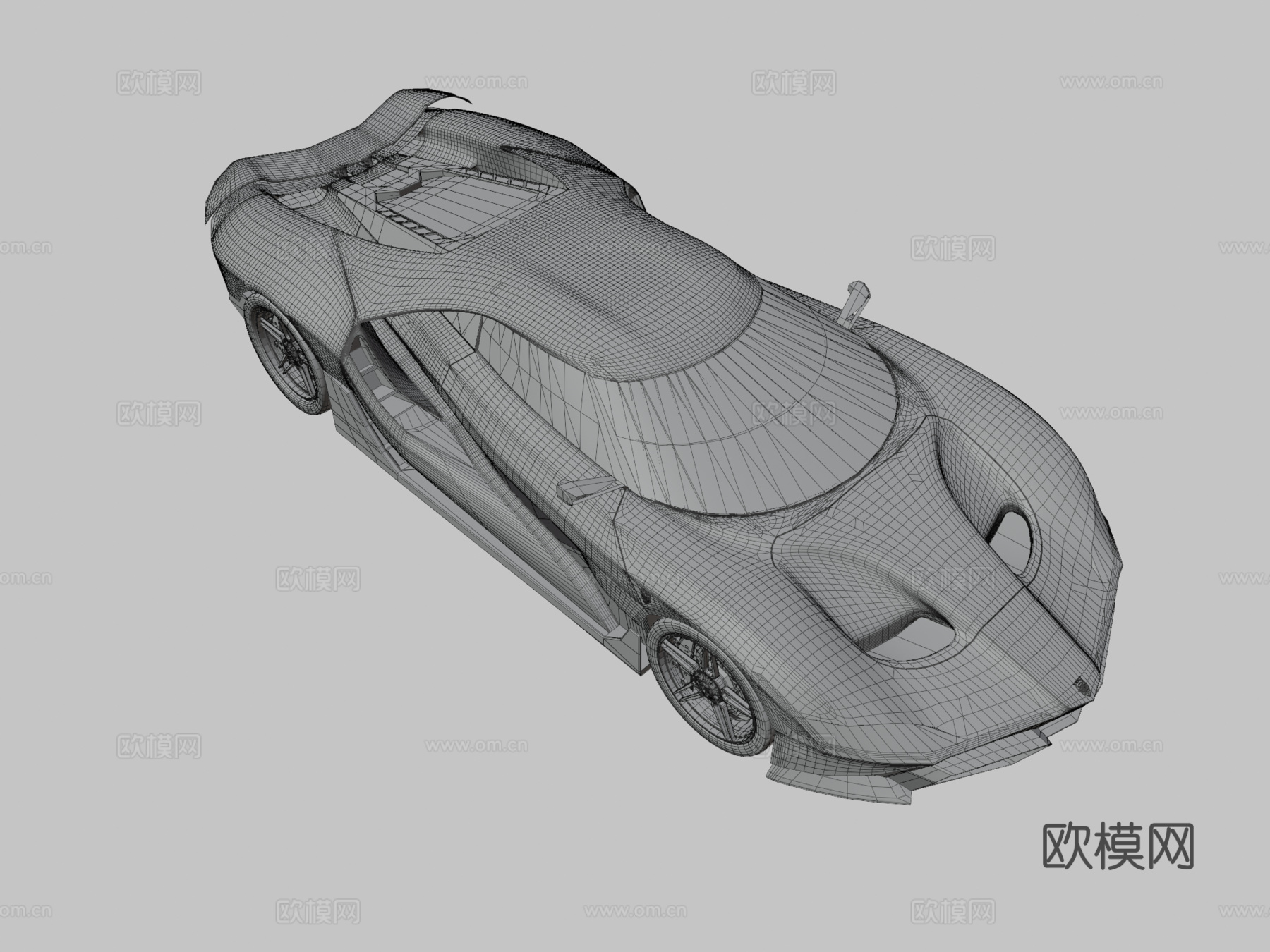 豪车 跑车 超跑 汽车3d模型