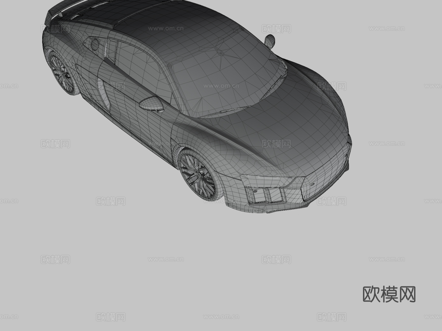 超级跑车 汽车3d模型