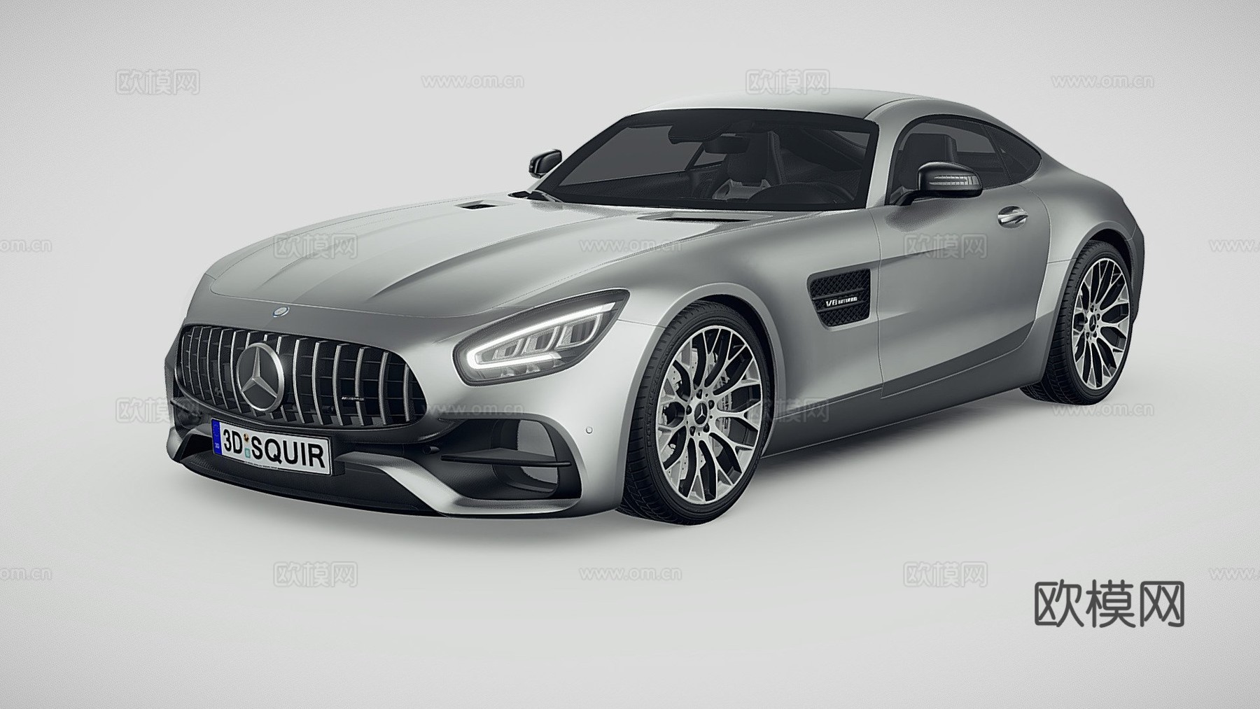 梅赛德斯AMG GT 2020 汽车3d模型