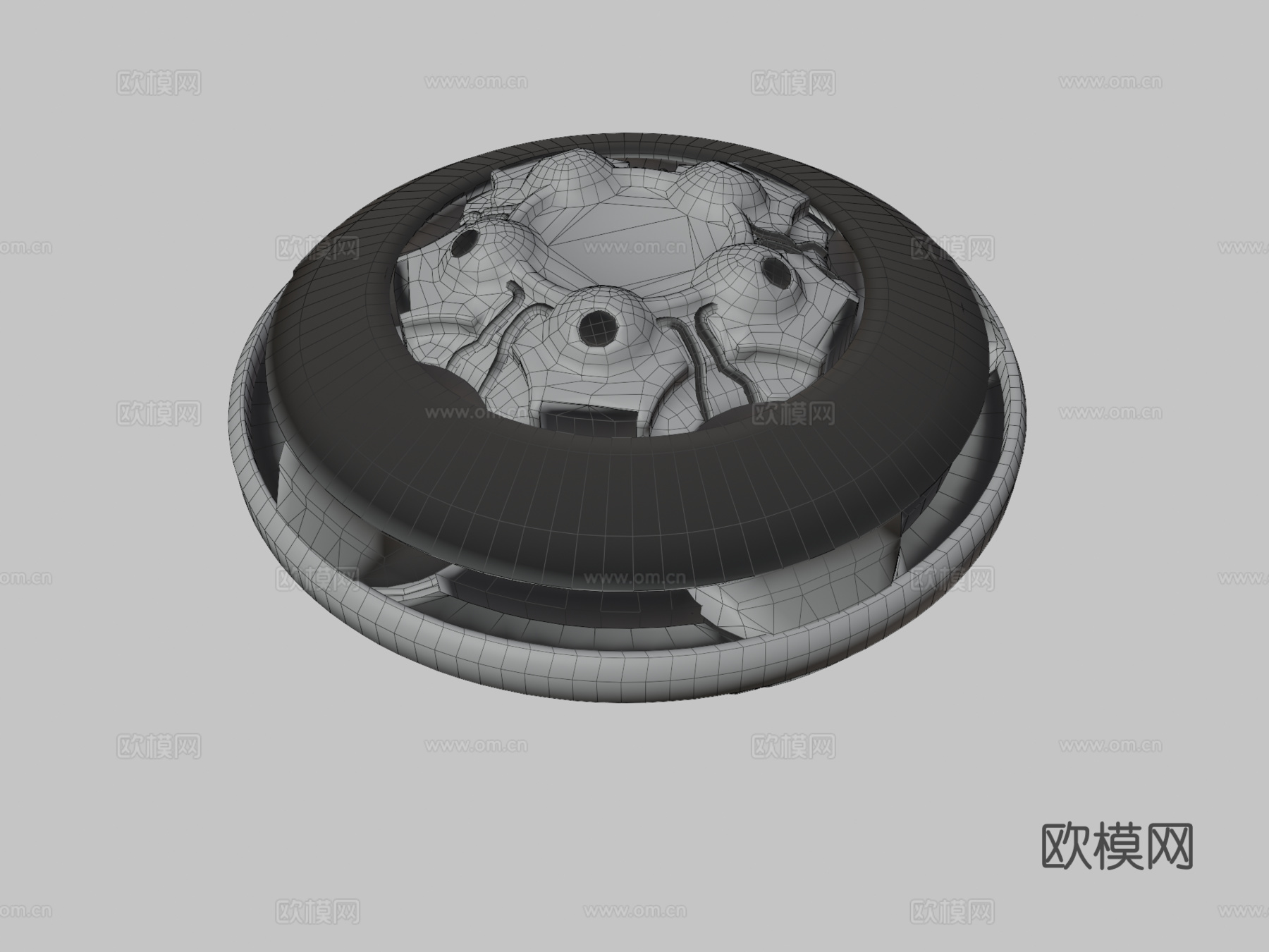 UFO 5 宇宙飞船 星际飞船3d模型