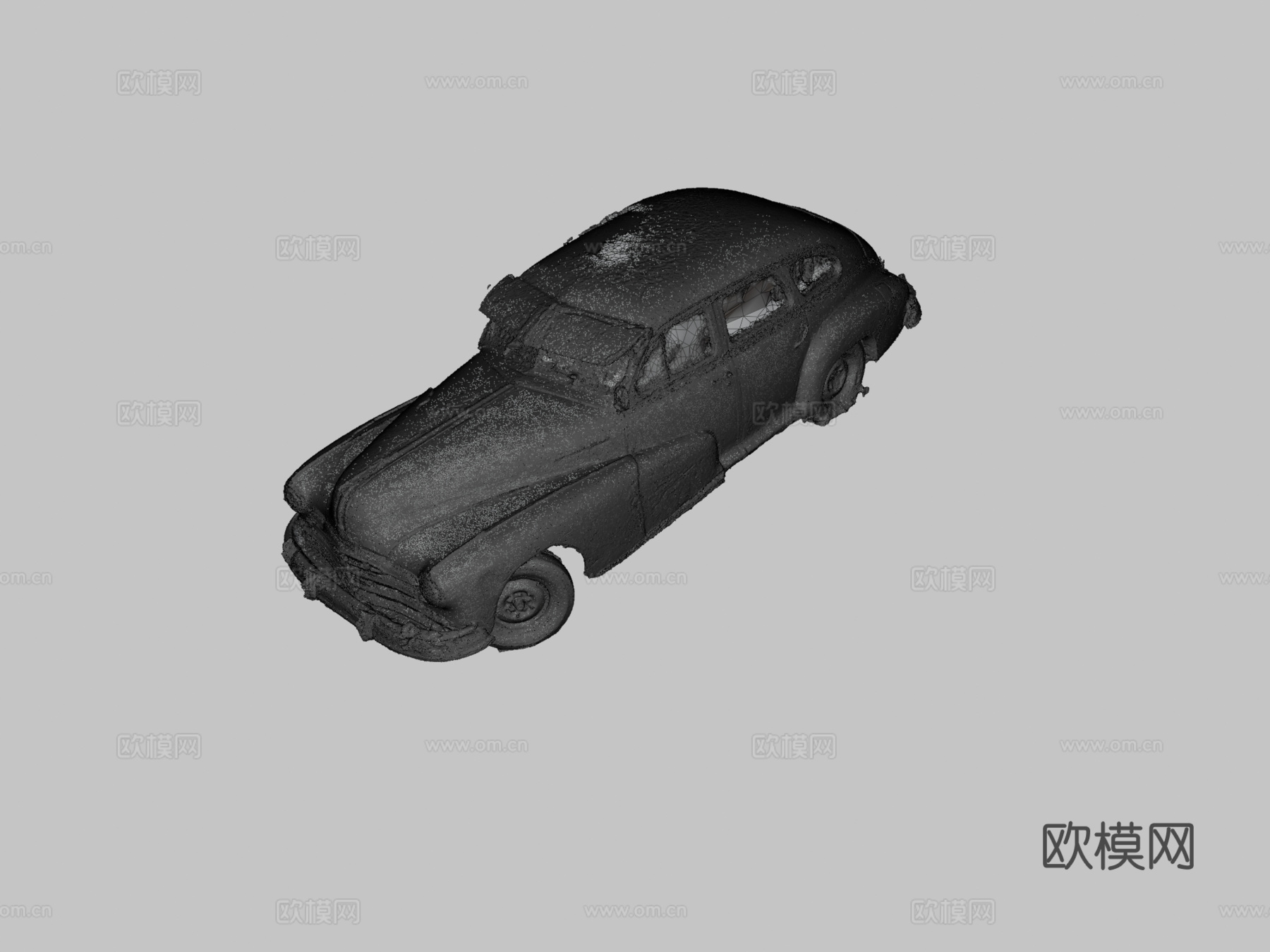 庞蒂亚克汽车 轿车3d模型