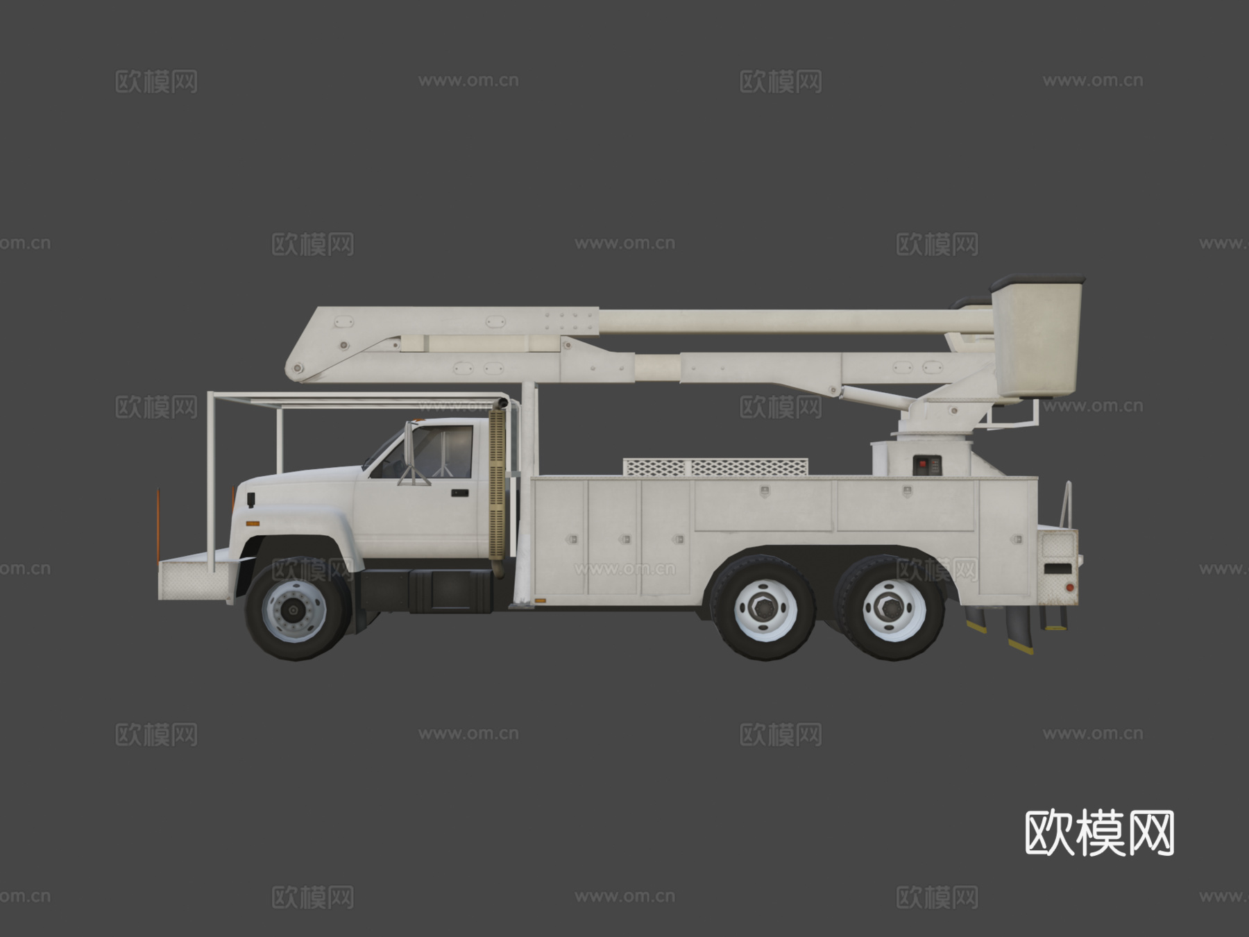 公用车 铲车 运输车3d模型