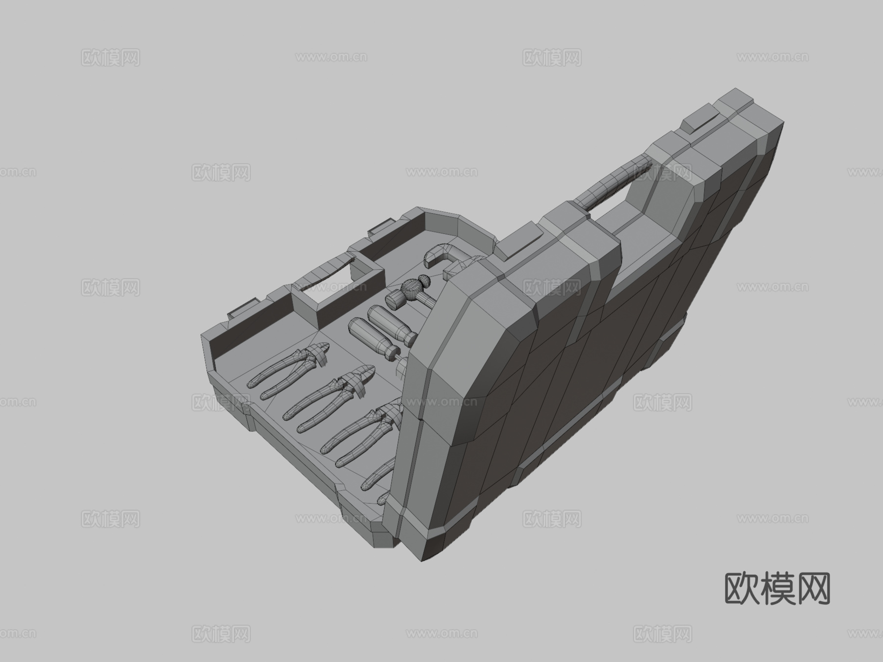 工业设备 手工工具套装3d模型