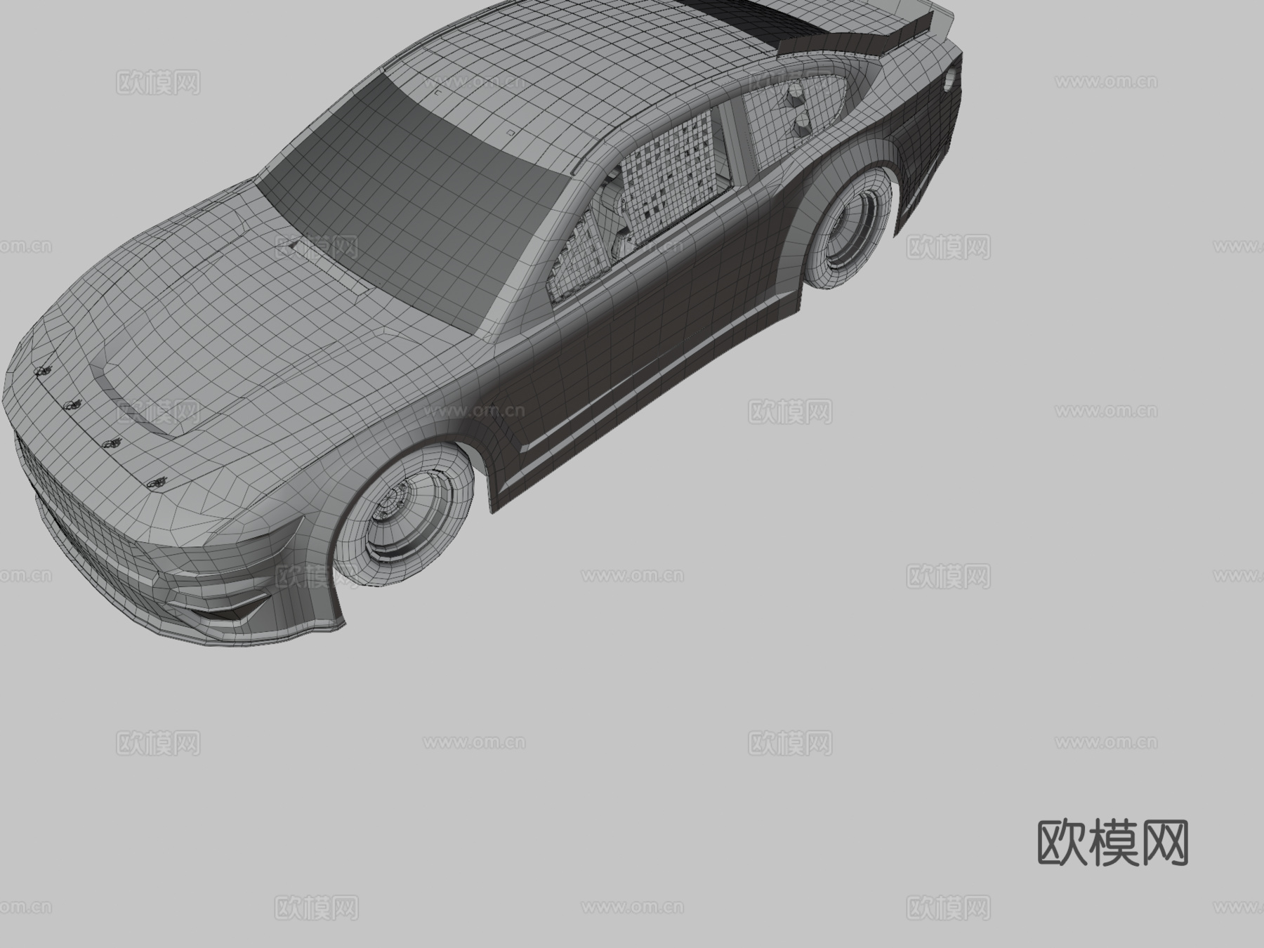 福特野马2019 汽车 跑车 赛车3d模型