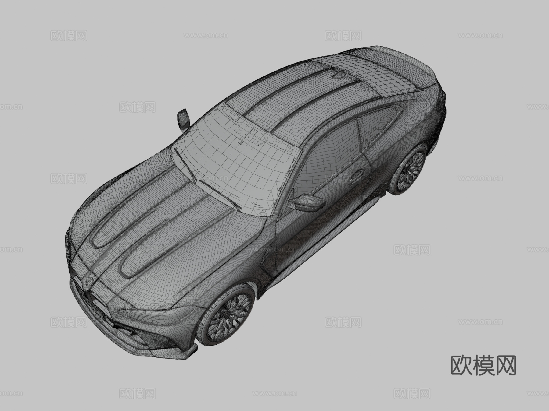 宝马M4 CSL 汽车su模型