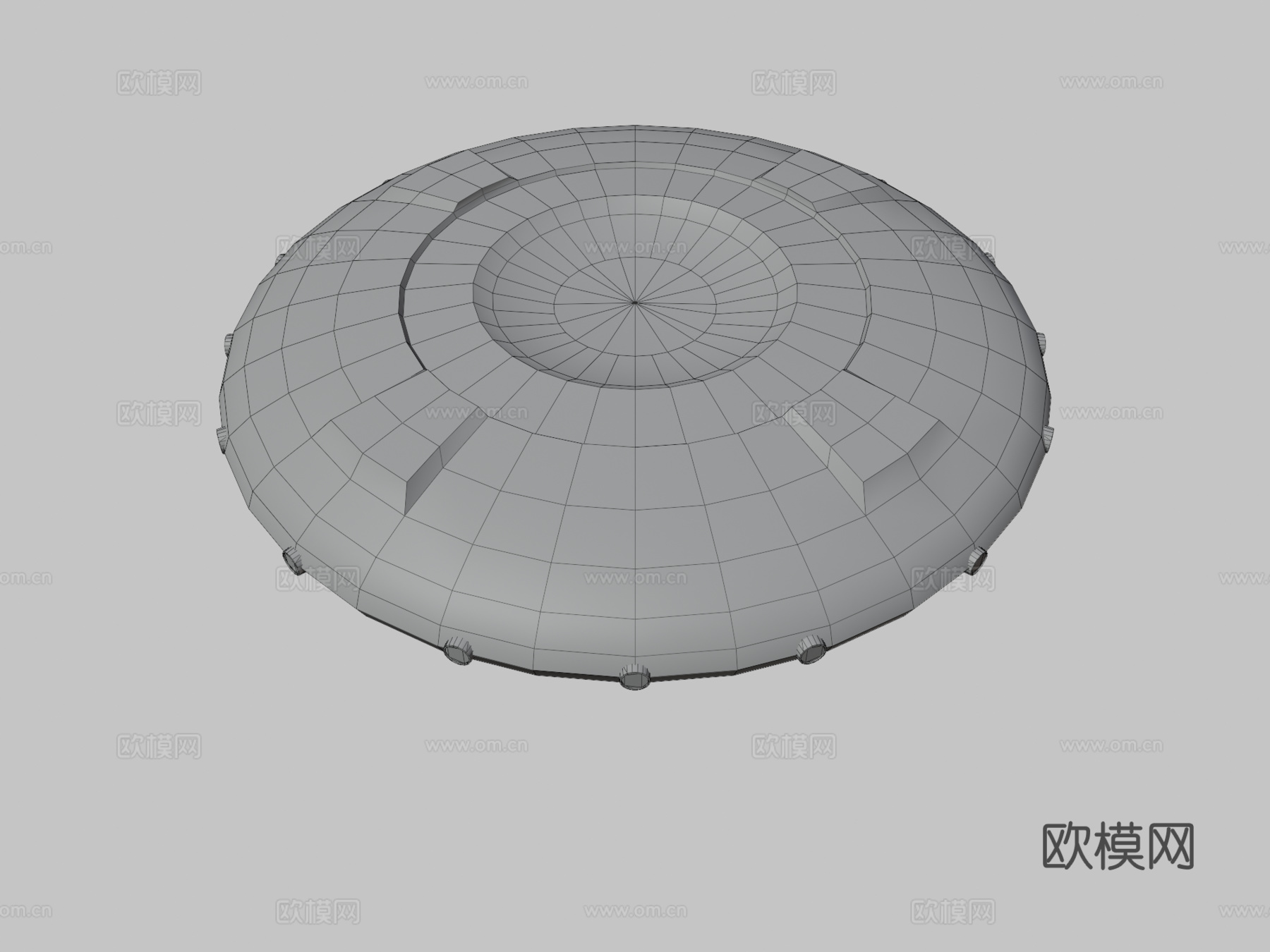 UFO飞碟su模型