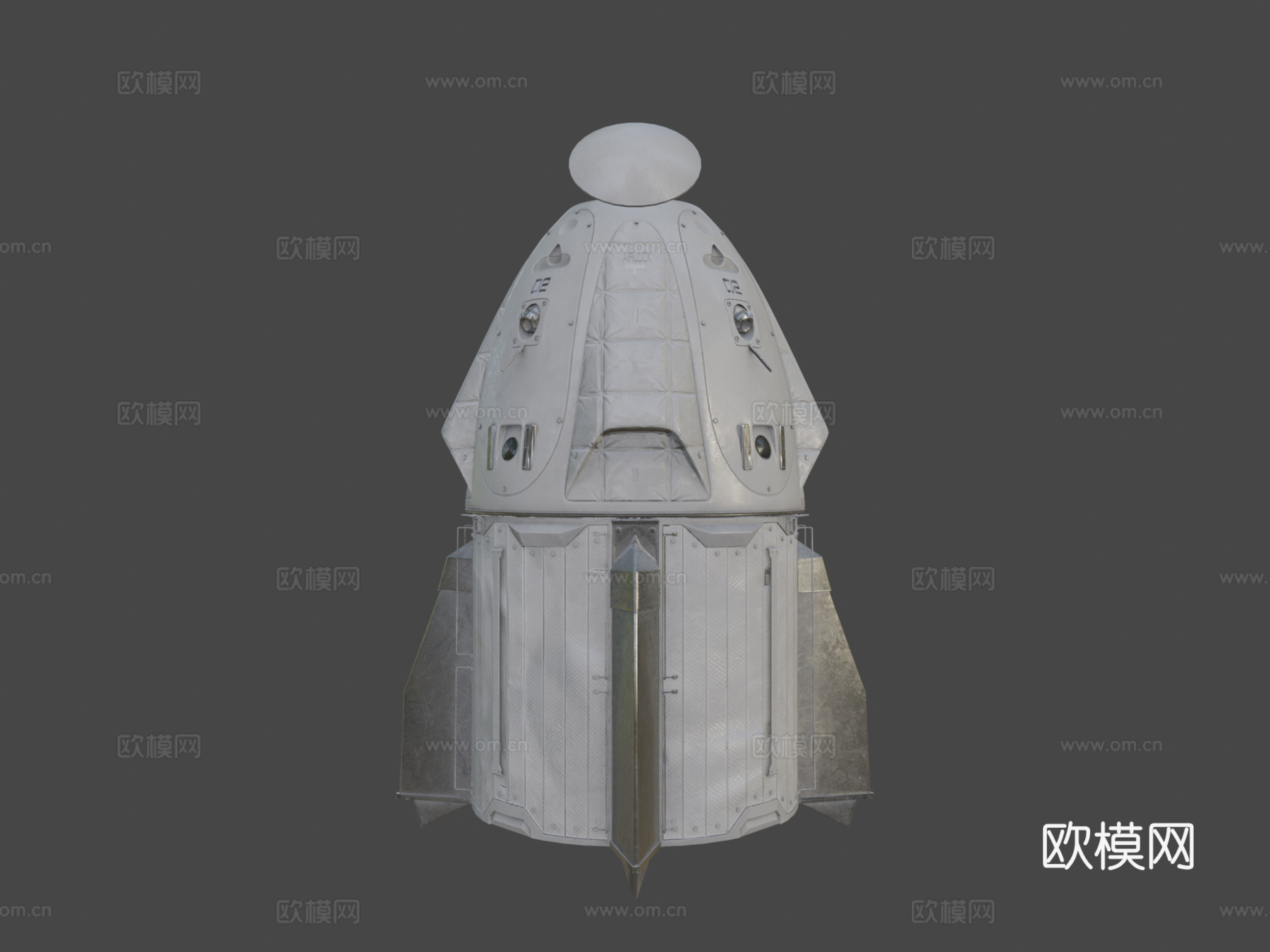 太空火箭su模型