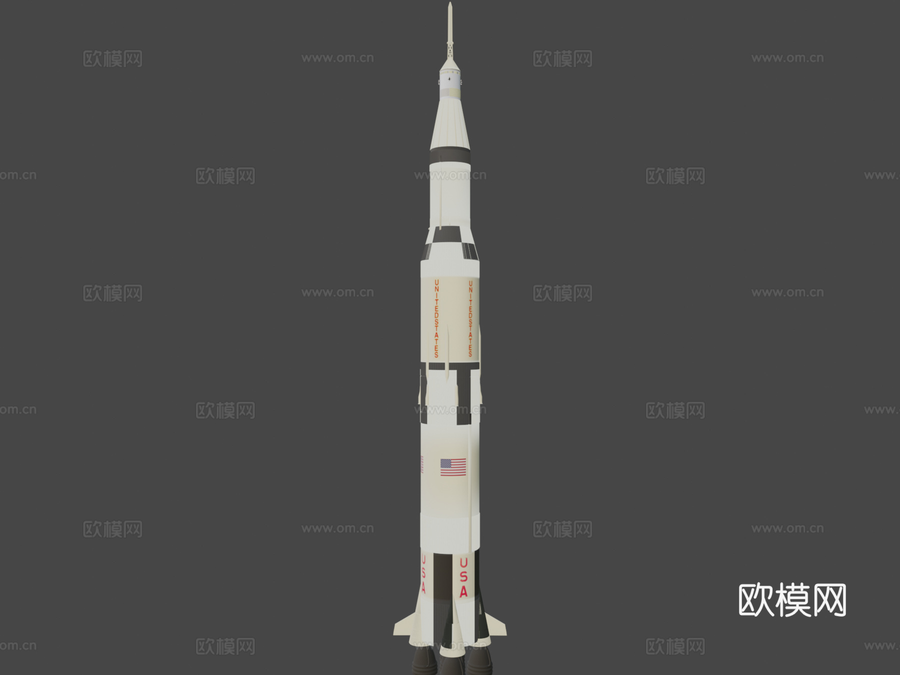 阿波罗11号土星5号火箭su模型