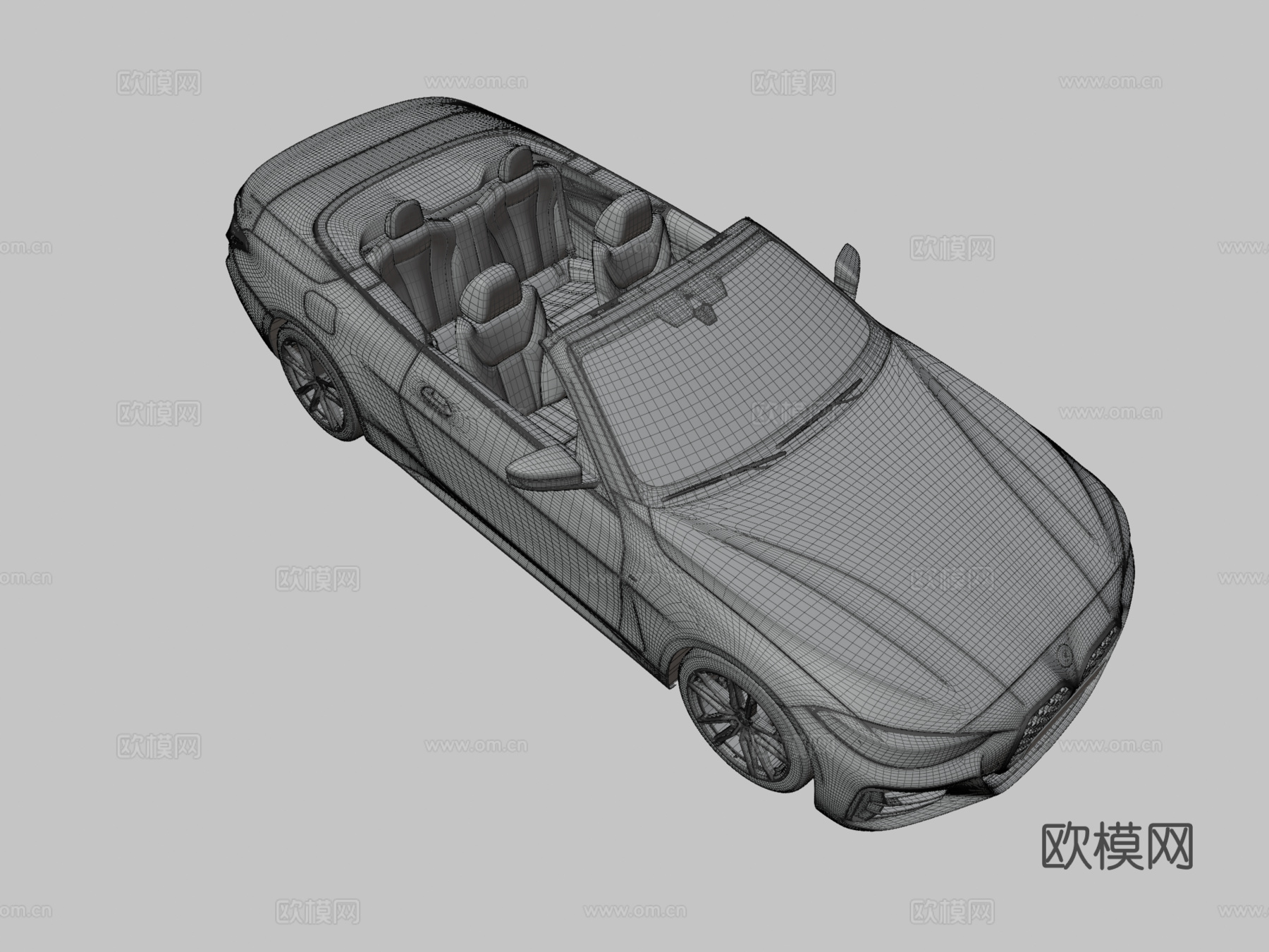 宝马M440i敞篷车2021su模型