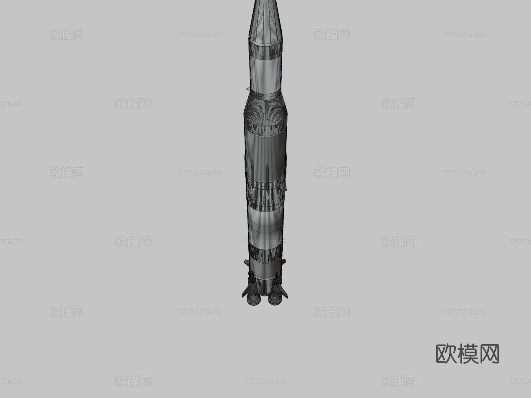 阿波罗11号土星5号火箭su模型