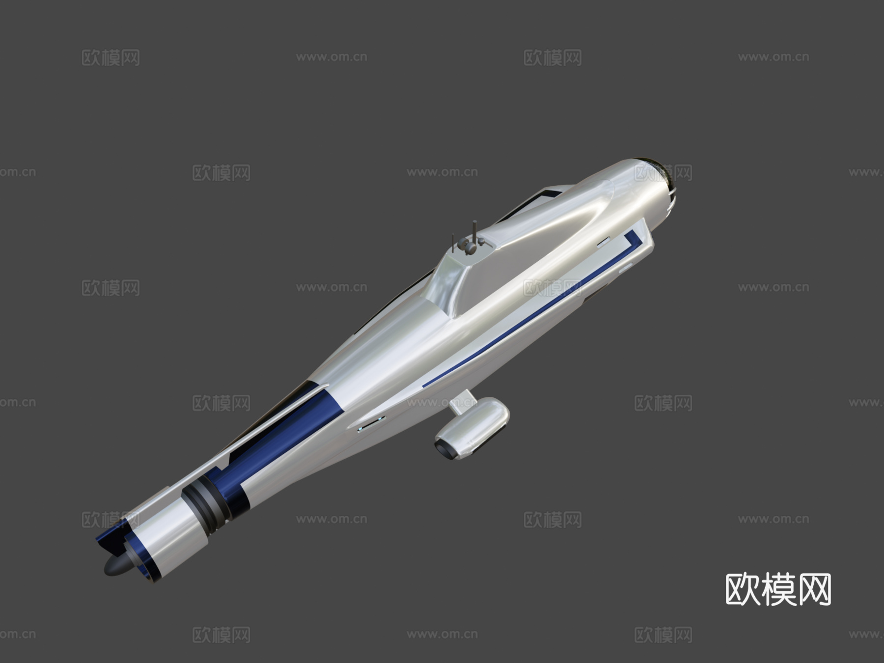 独眼飞行器su模型