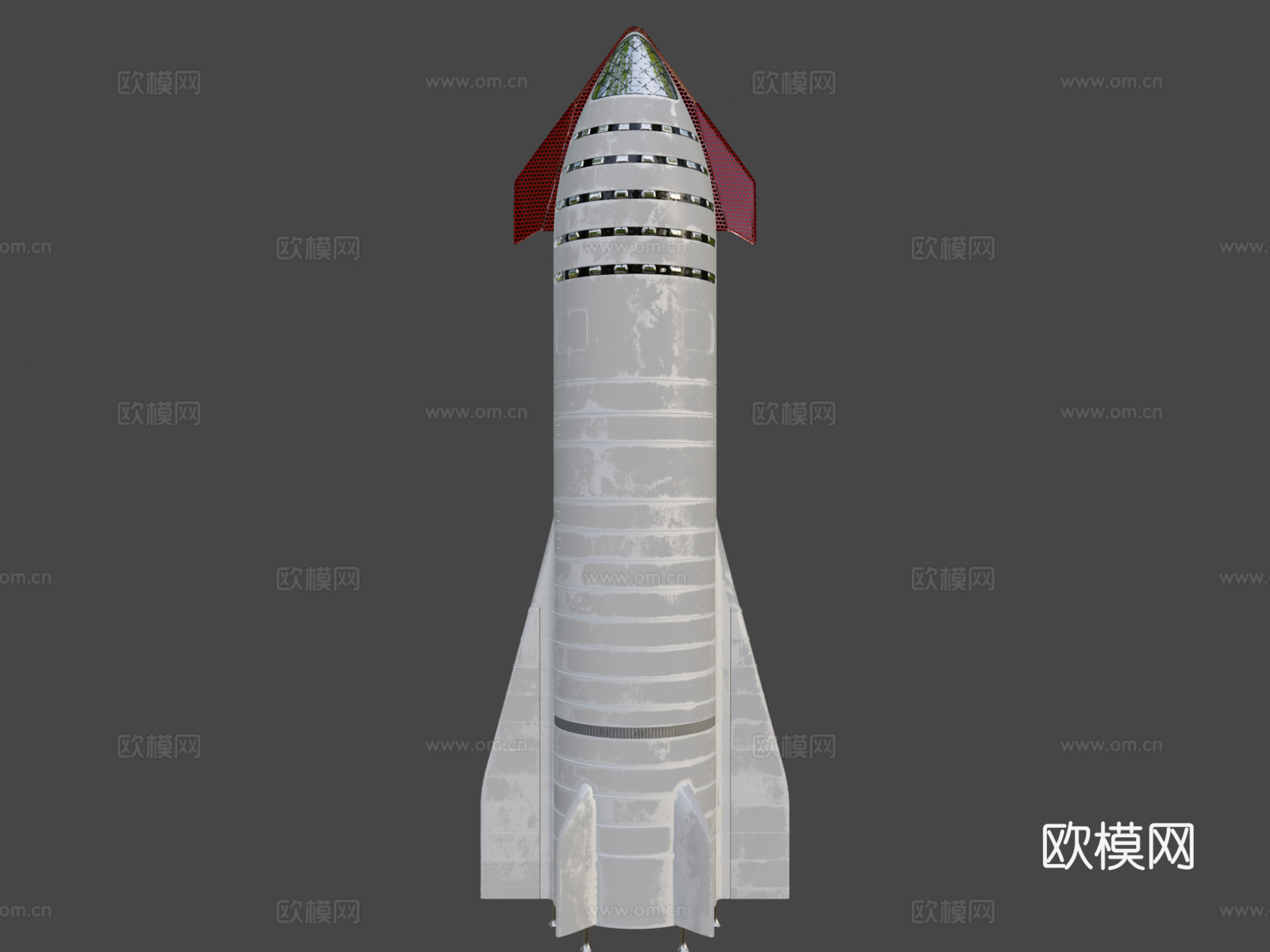 太空探索技术星舰su模型