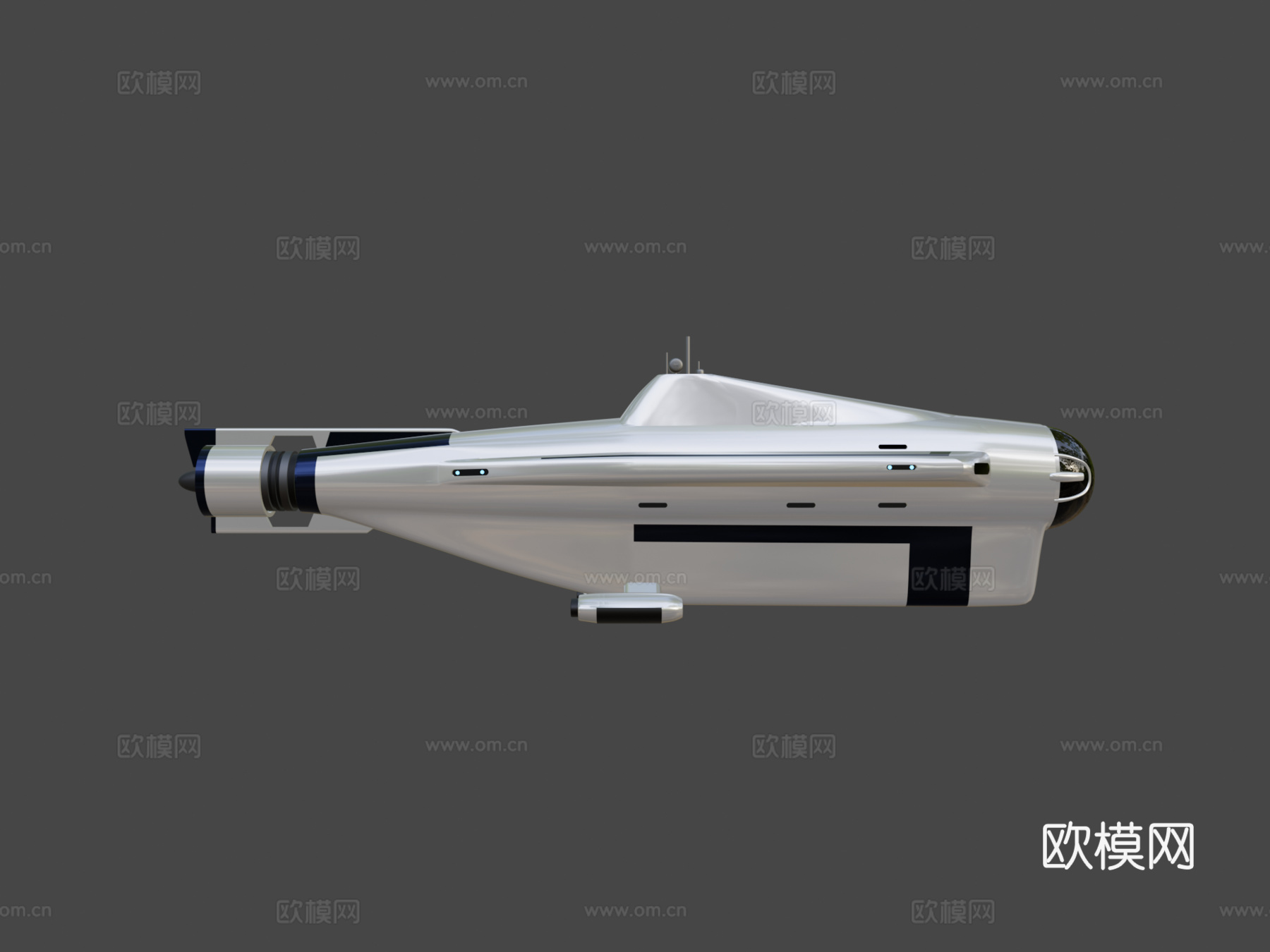 独眼飞行器su模型